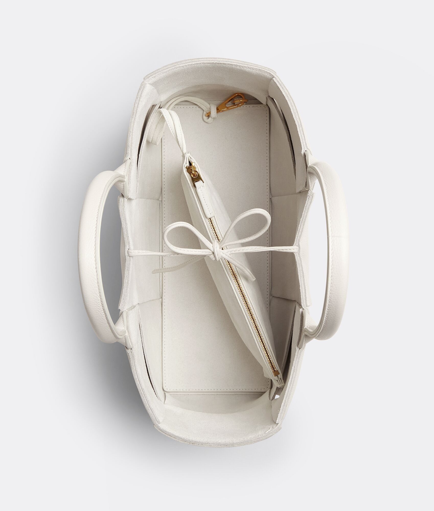 Bottega Veneta o1n1vont0325 Size: OS / Arco Tote Bag in White Size ONE SIZE - 3 Thumbnail