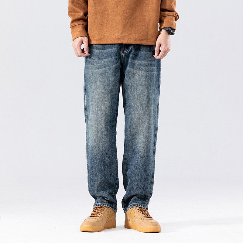 Japanese Brand × Jean Retro loose high street wide leg jeans Size US 32 / EU 48 - 5 Thumbnail