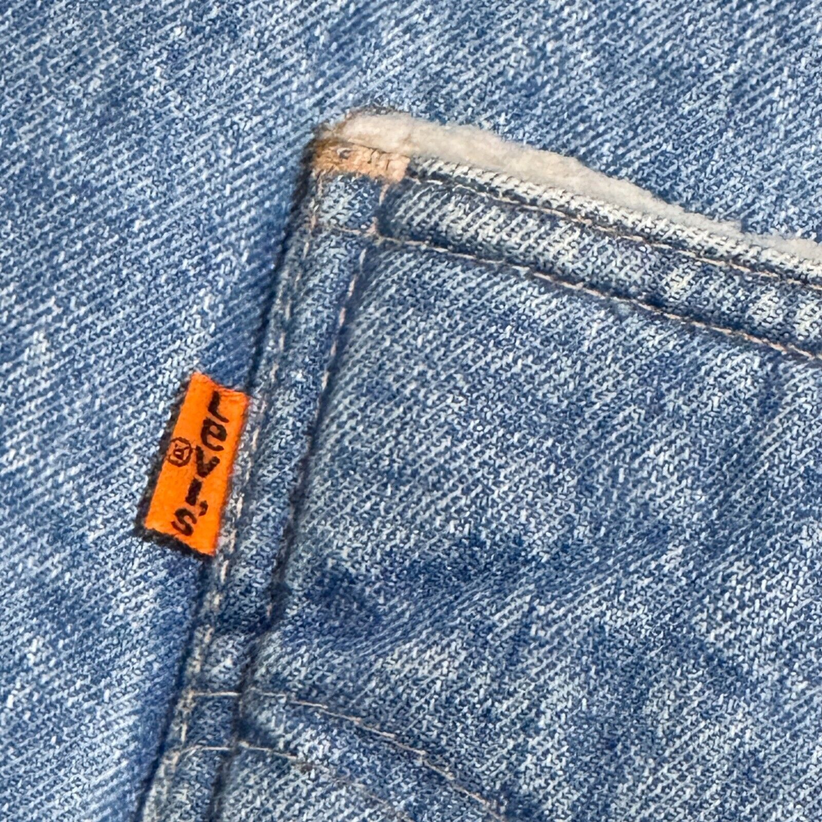 Levi's × Vintage Levis Baby Blue Cotton Vest Sherpa Jacket Size M Vintage Size US M / EU 48-50 / 2 - 6 Thumbnail