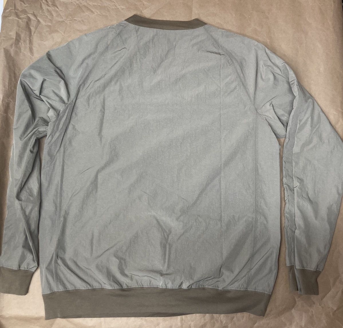 meanswhile Meanswhile escape zip popper salt shrink nylon shirt Size US S / EU 44-46 / 1 - 2 Thumbnail