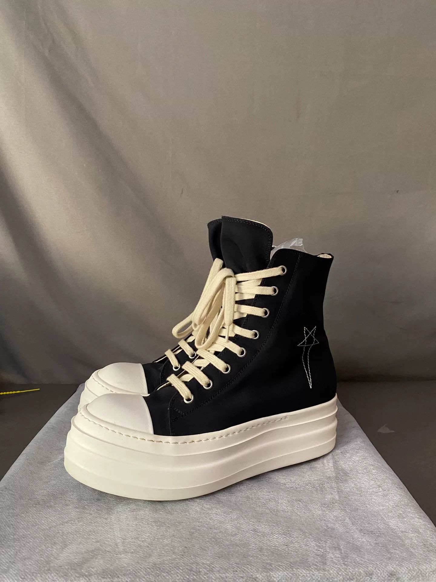 Rick Owens rick owens thick sole high top sneakers Size US 6 / EU 39 - 1 Thumbnail