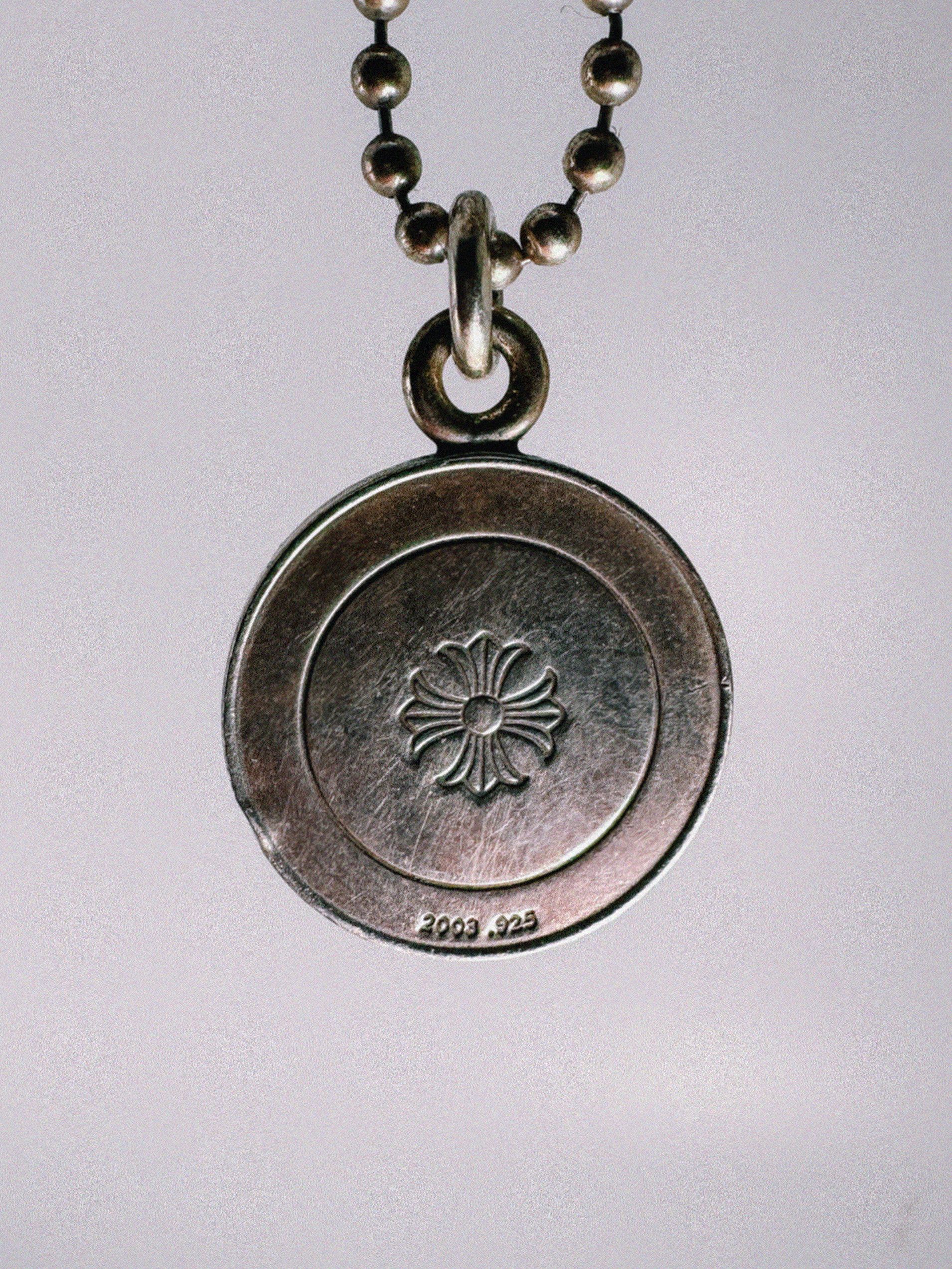 Chrome Hearts Chrome Hearts Angel Medallion Pendant Chain (2003) Size ONE SIZE - 2 Thumbnail