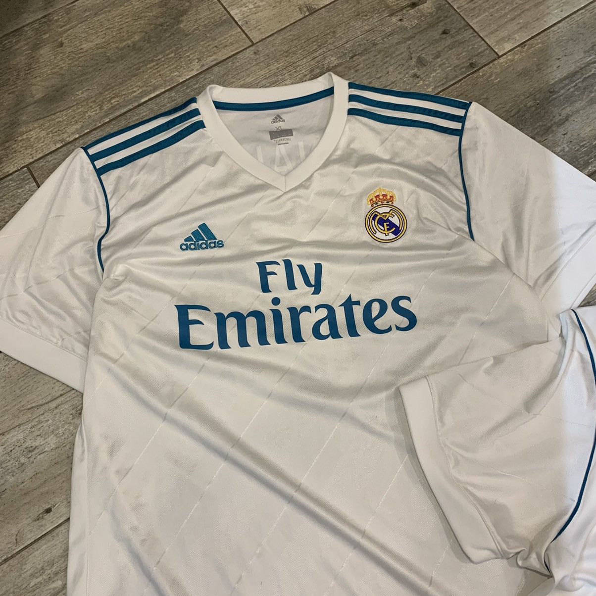 Adidas 🔥RARE🔥 2017/2018 Real Madrid Ronaldo Soccer Jersey Size US XL / EU 56 / 4 - 3 Thumbnail