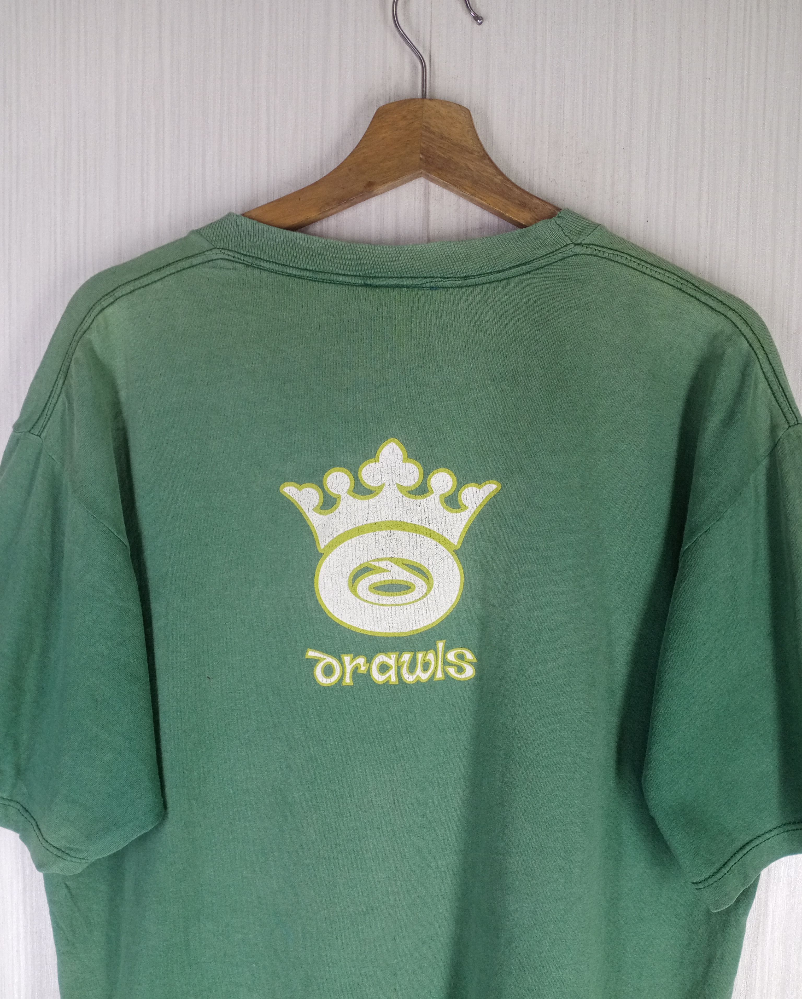 Hook-Ups × Shorty's Skateboards × Vintage Very Rare Vintage Drawls Skateboard Tshirt Size US L / EU 52-54 / 3 - 7 Thumbnail