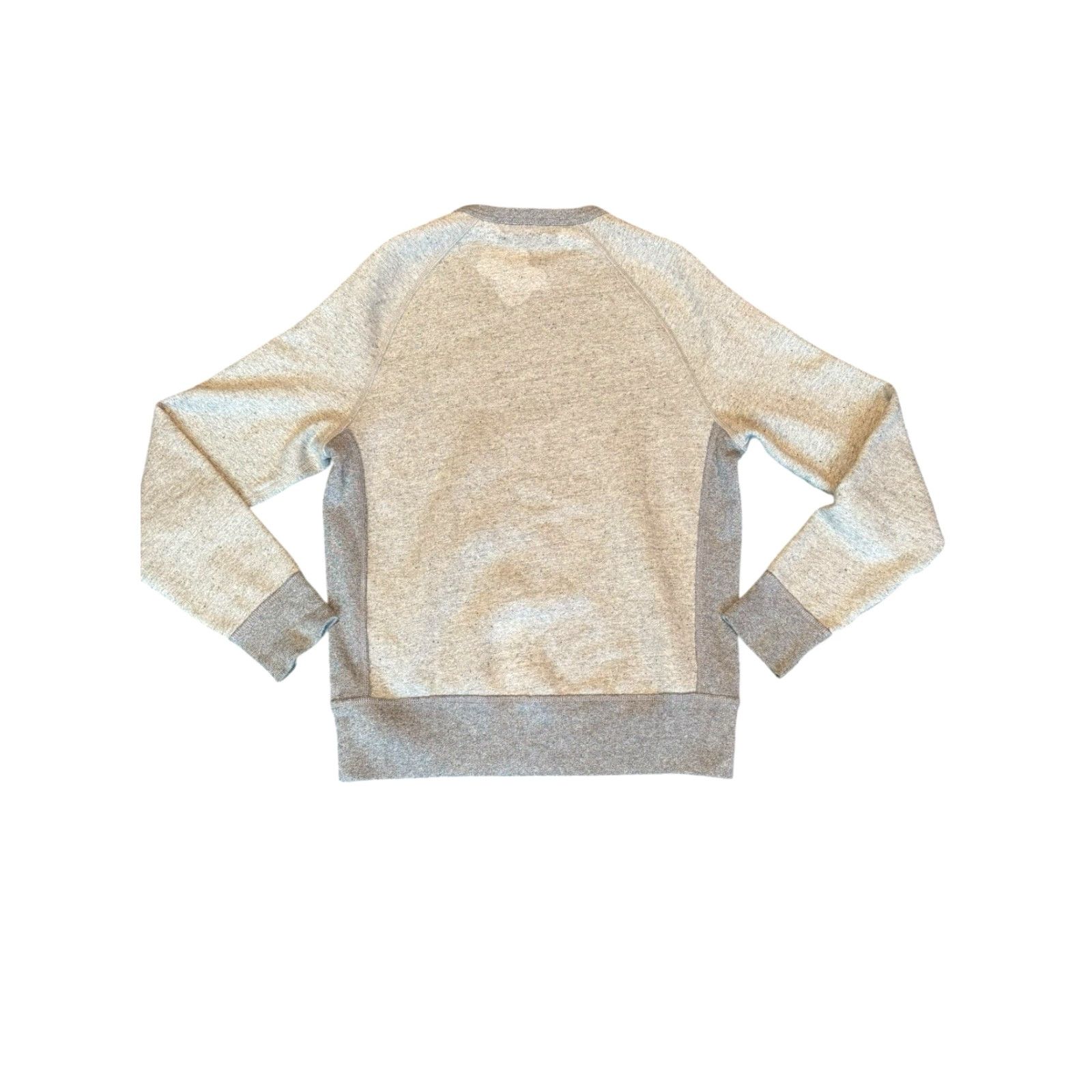 Wallace & Barnes Wallace & Barnes Crewneck Sweatshirt Heavyweight Raglan Men's Small J-Crew Gray Size US S / EU 44-46 / 1 - 7 Thumbnail