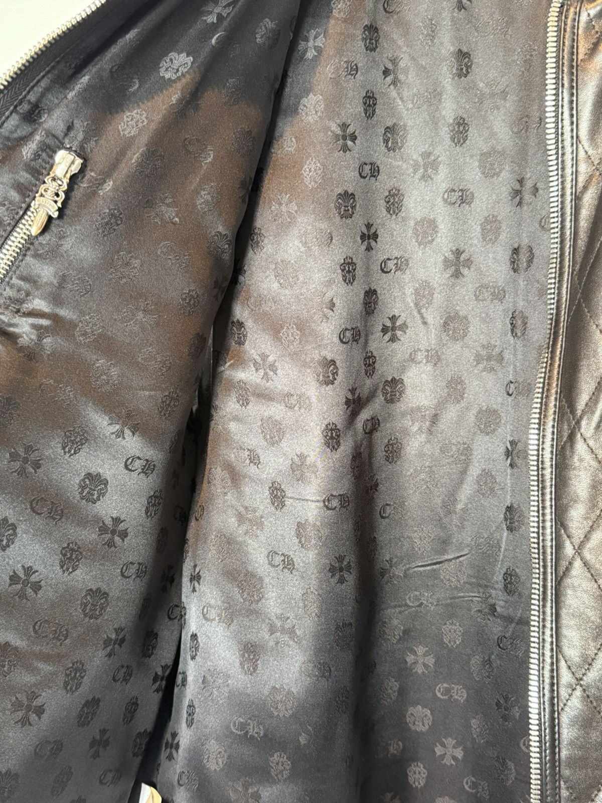 Chrome Hearts Chrome Hearts Leather Vest With Patches Size US M / EU 48-50 / 2 - 9 Thumbnail