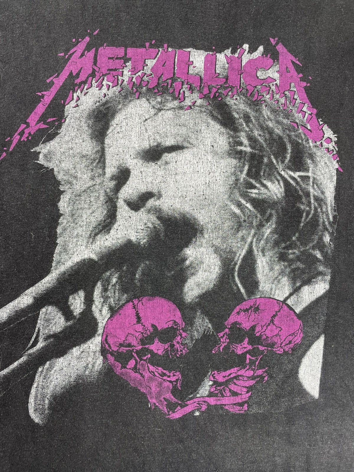 Band Tees × Metallica × Vintage Vintage 90’s Metallica Rock Band Tour Tee T-shirt Size US XL / EU 56 / 4 - 4 Thumbnail