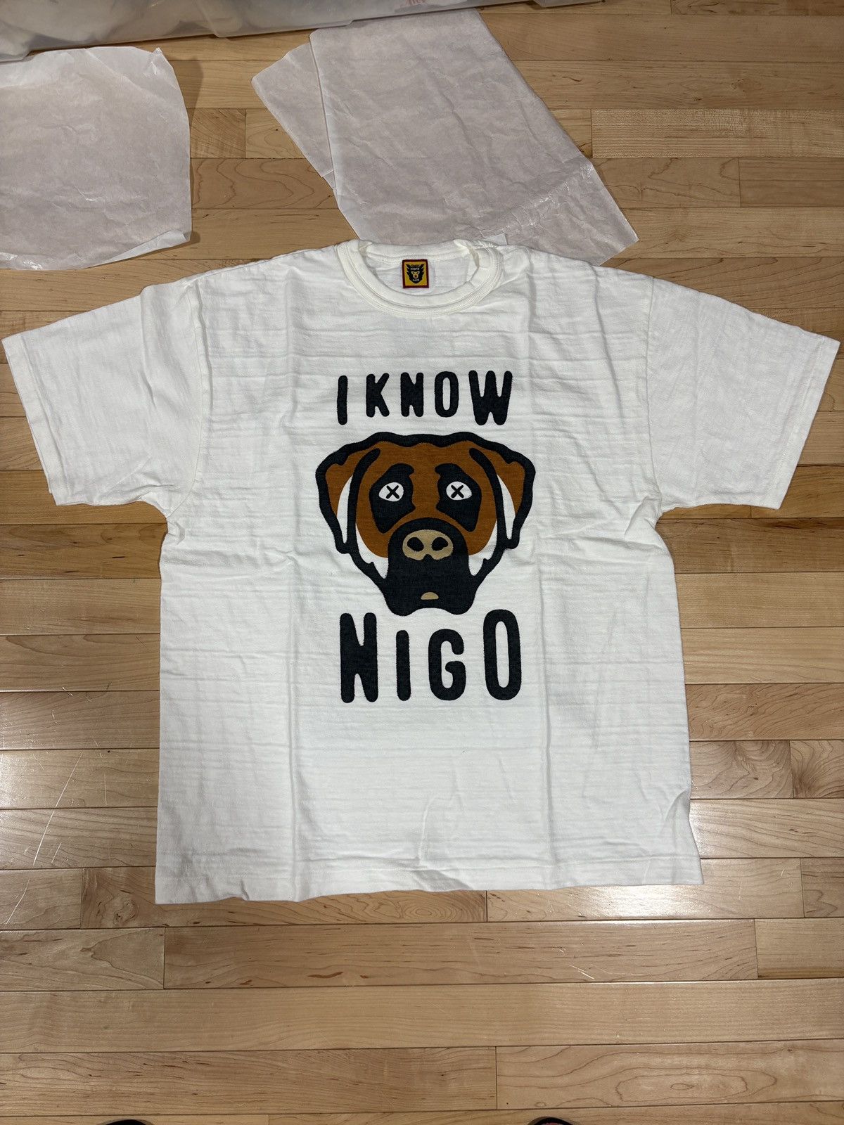 Human Made × Kaws Human Made X Kaws I Know Nigo T Shirt Size US XL / EU 56 / 4 - 3 Thumbnail