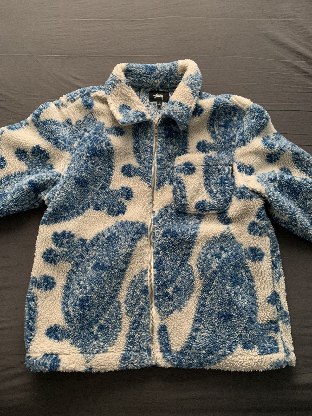 Stussy Paisley Sherpa | Grailed