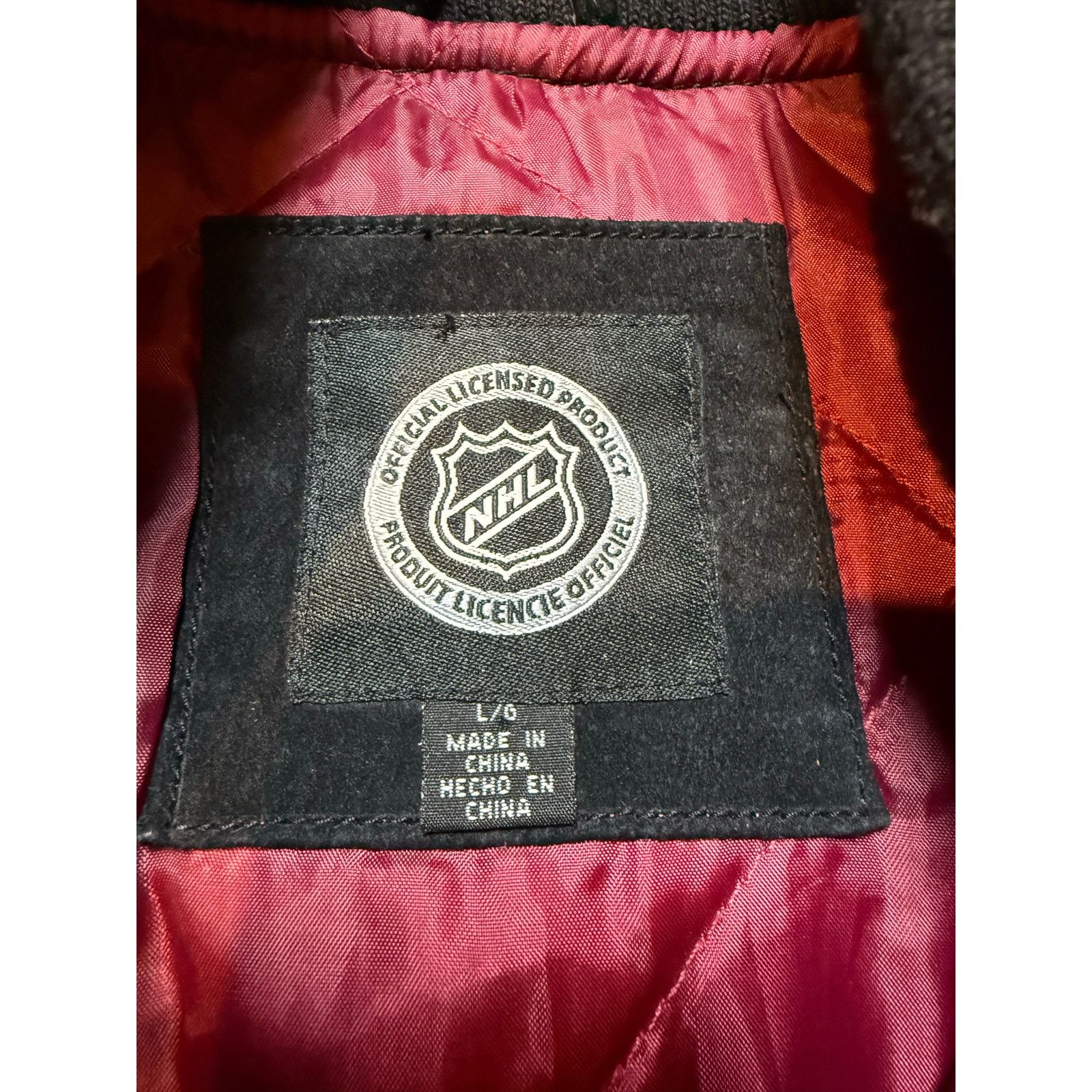NHL NHL Colorado Avalanche Suede Leather Jacket Size L Size US L / EU 52-54 / 3 - 2 Thumbnail