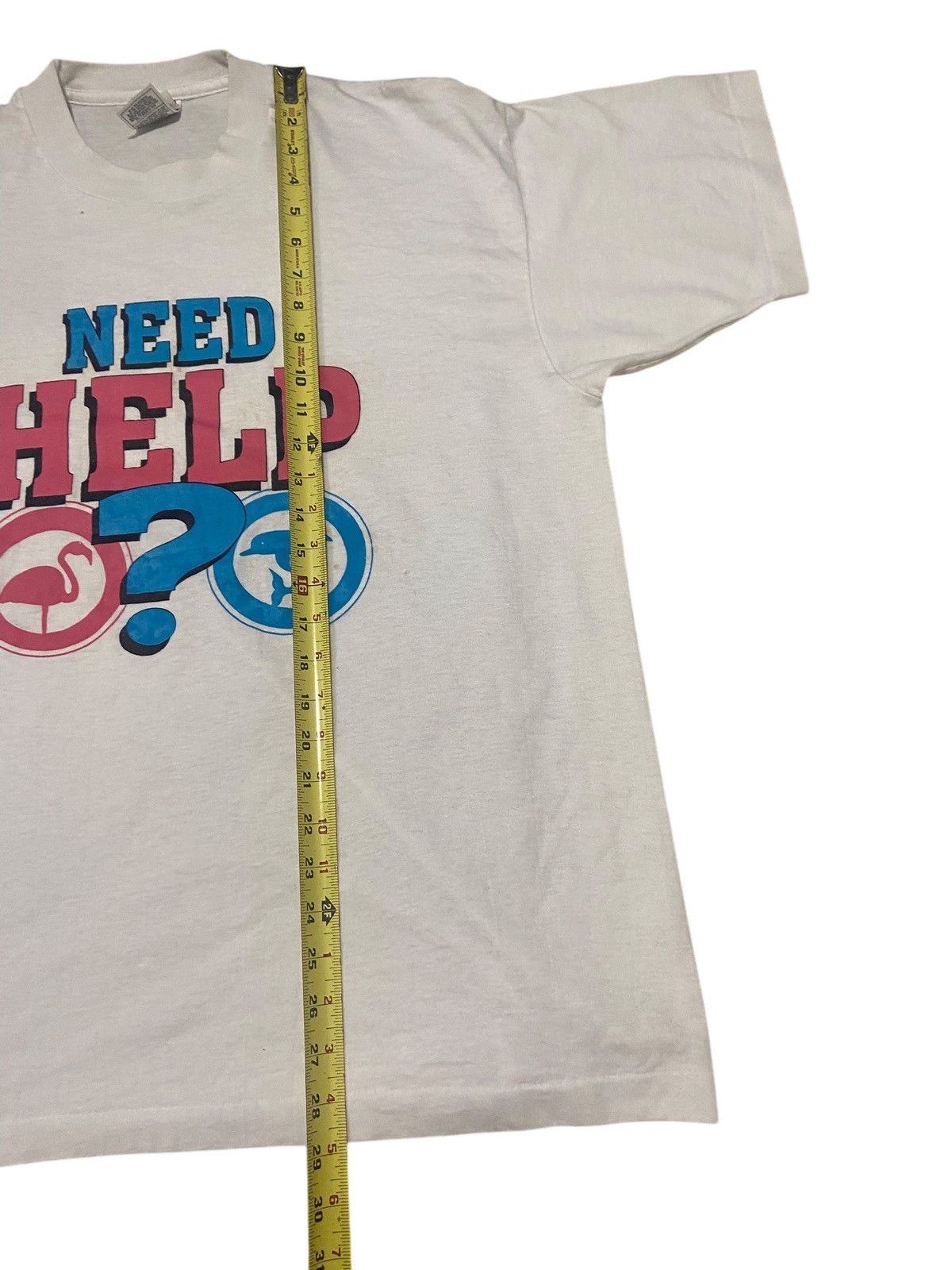 Fruit Of The Loom × Vintage Vintage 90s Florida Gambling Anonymous Hotline T Shirt XL Size US XL / EU 56 / 4 - 6 Thumbnail