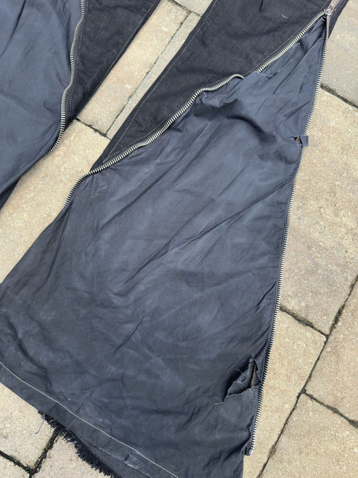 Rick Owens rick owens ss09 strutter banana cut denim Size US 27 - 6 Thumbnail