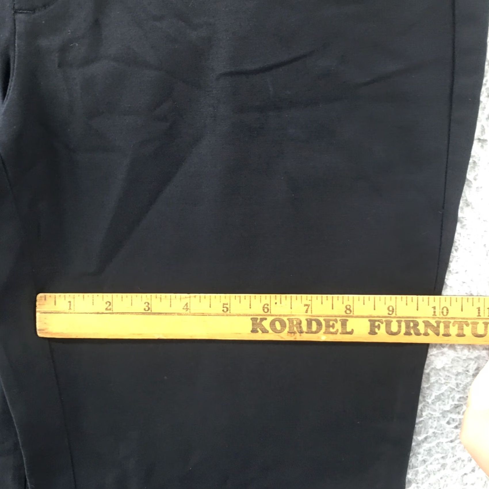 Banana Republic Banana Republic Bootcut Dress Pants Trousers Womens 10 Black Mid Rise Zip Fly Pants Shoes? Size 32" / US 10 / IT 46 - 6 Thumbnail