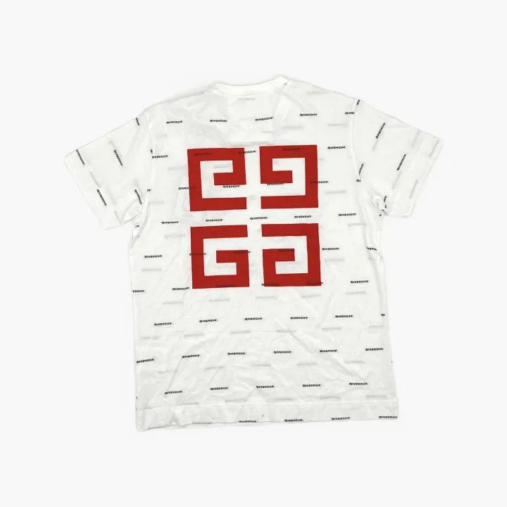 Givenchy Givenchy Givenchy SS25 Lettered Short Sleeve TShirt -2507 Size US M / EU 48-50 / 2 - 3 Thumbnail