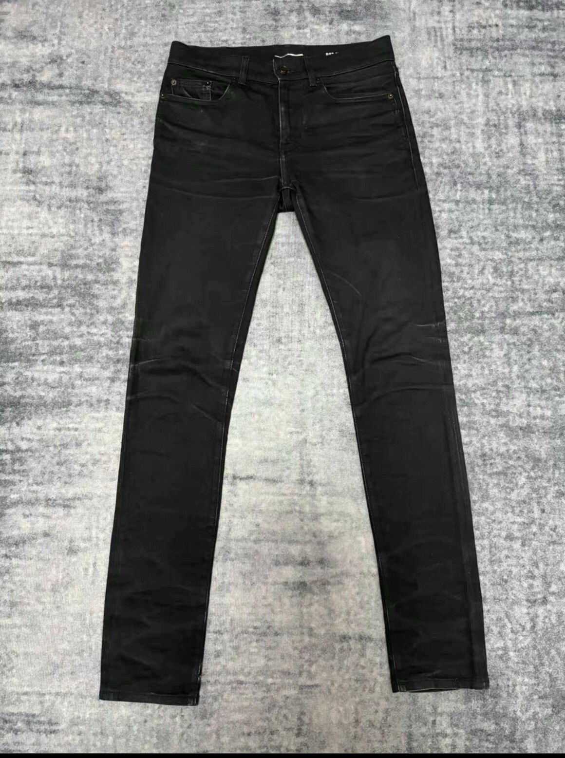Saint Laurent Paris Saint Laurent SLP Black Denim Pants Size US 29 - 1 Thumbnail
