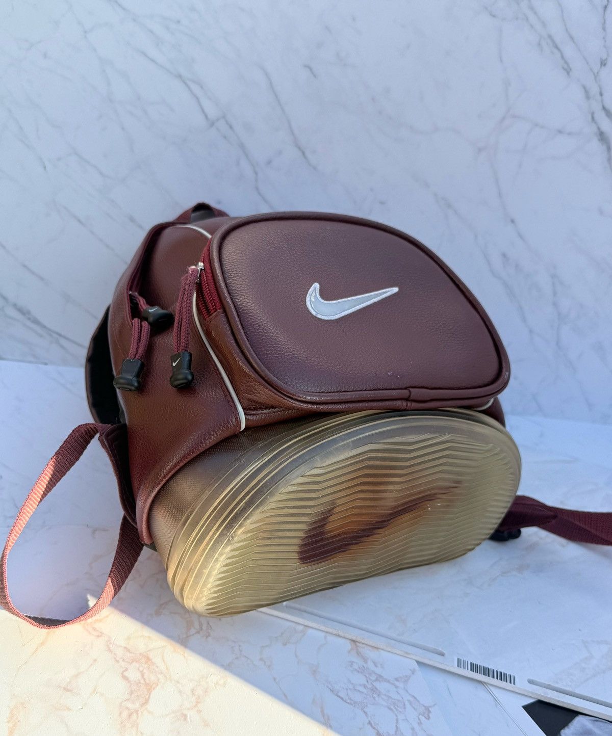 Nike Nike vintage leather backpack Size ONE SIZE - 23 Thumbnail