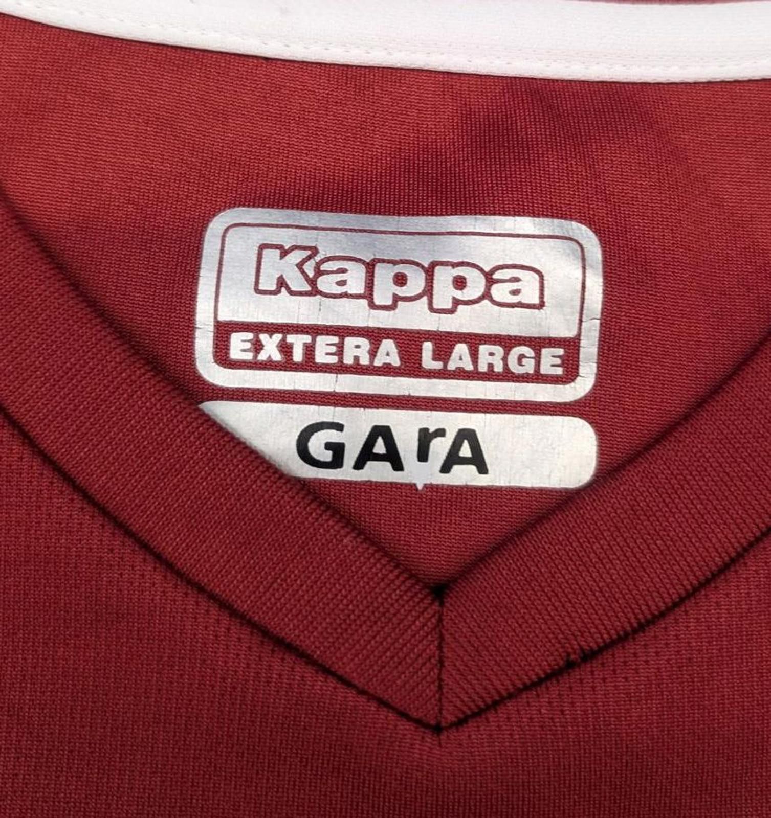 Kappa Kappa Aston Villa FC 2019-20 Home Red and Blue Soccer Jersey Size US XL / EU 56 / 4 - 3 Thumbnail