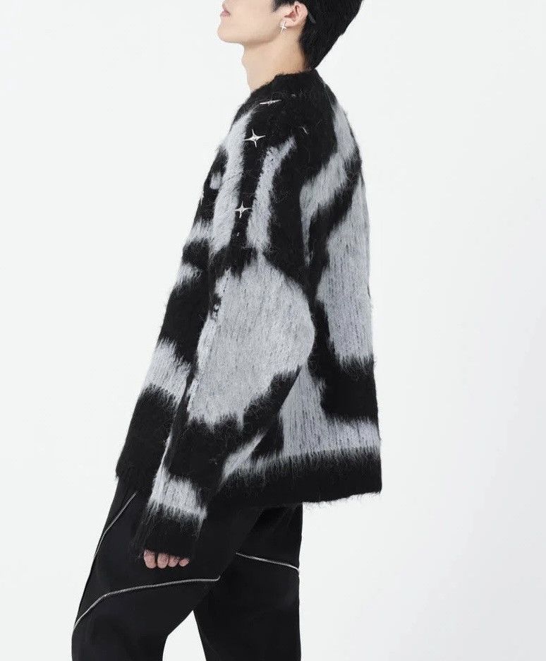 Japanese Brand × Vintage Knit streetwear sweater pullover y2k style oversized Size US XXL / EU 58 / 5 - 2 Thumbnail