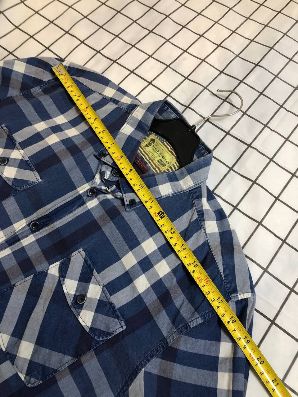 Barbour Barbour International Mcqueen Shirt Mens Plaid Slim Fit Size US M / EU 48-50 / 2 - 7 Thumbnail