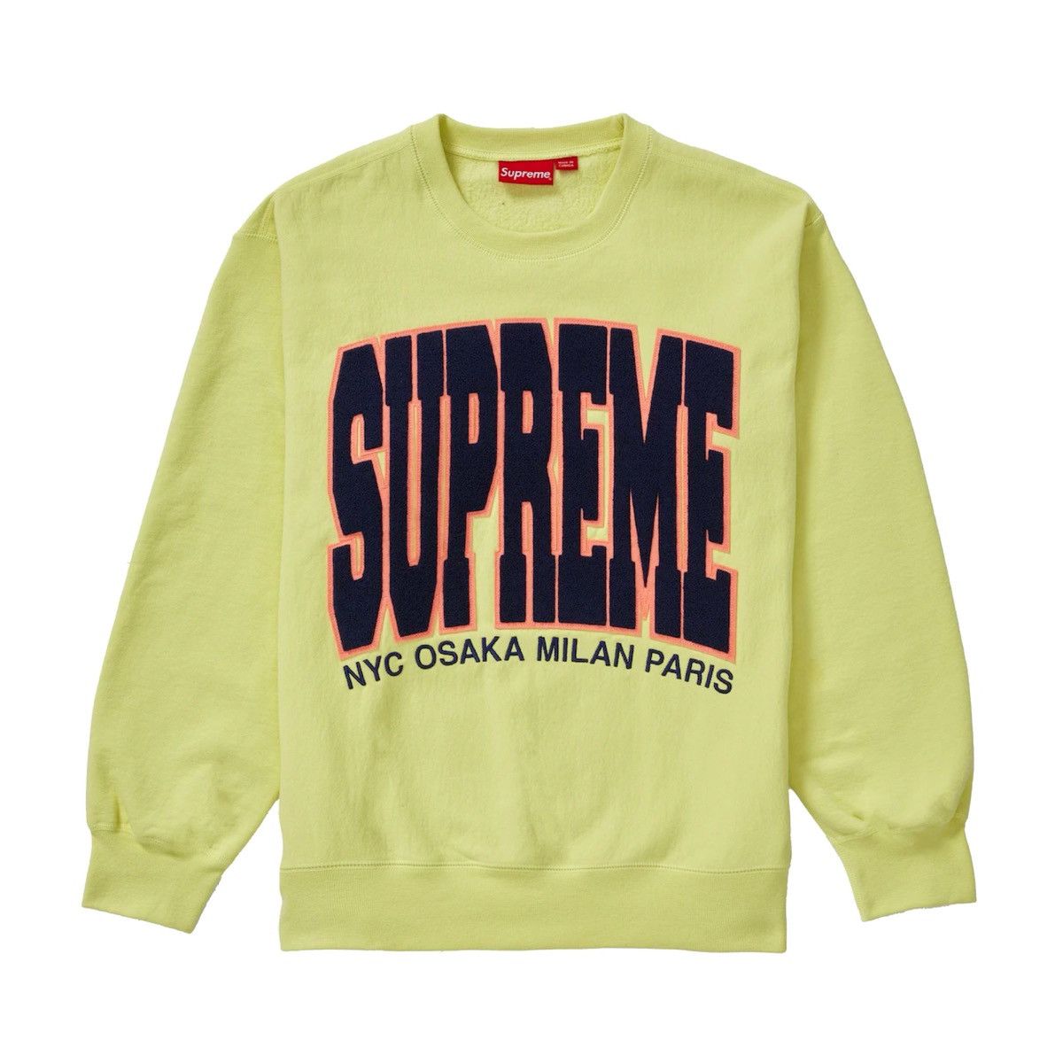 Supreme Cities Arc Crewneck | Grailed