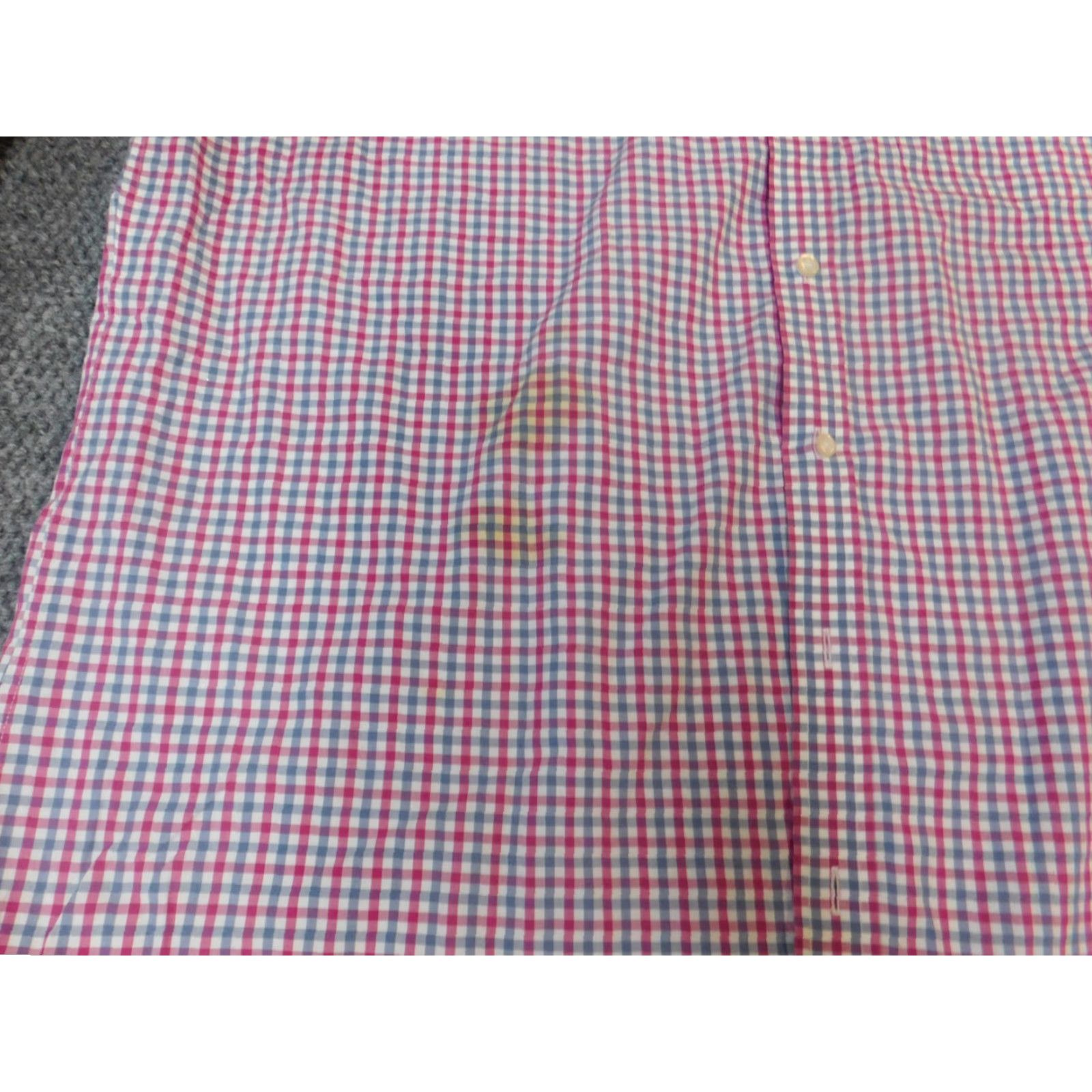 Jos. A. Bank Jos A Bank Mens Shirt XL Red Plaid Button-Up Collared Long Sleeve Button-Down Manchets Size US XL / EU 56 / 4 - 4 Thumbnail