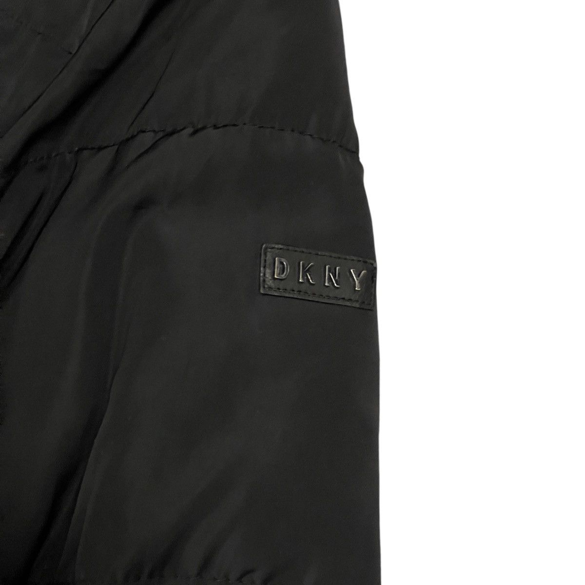 DKNY DKNY Hooded Quilted Parka Down Puffer Jacket Size US L / EU 52-54 / 3 - 3 Thumbnail