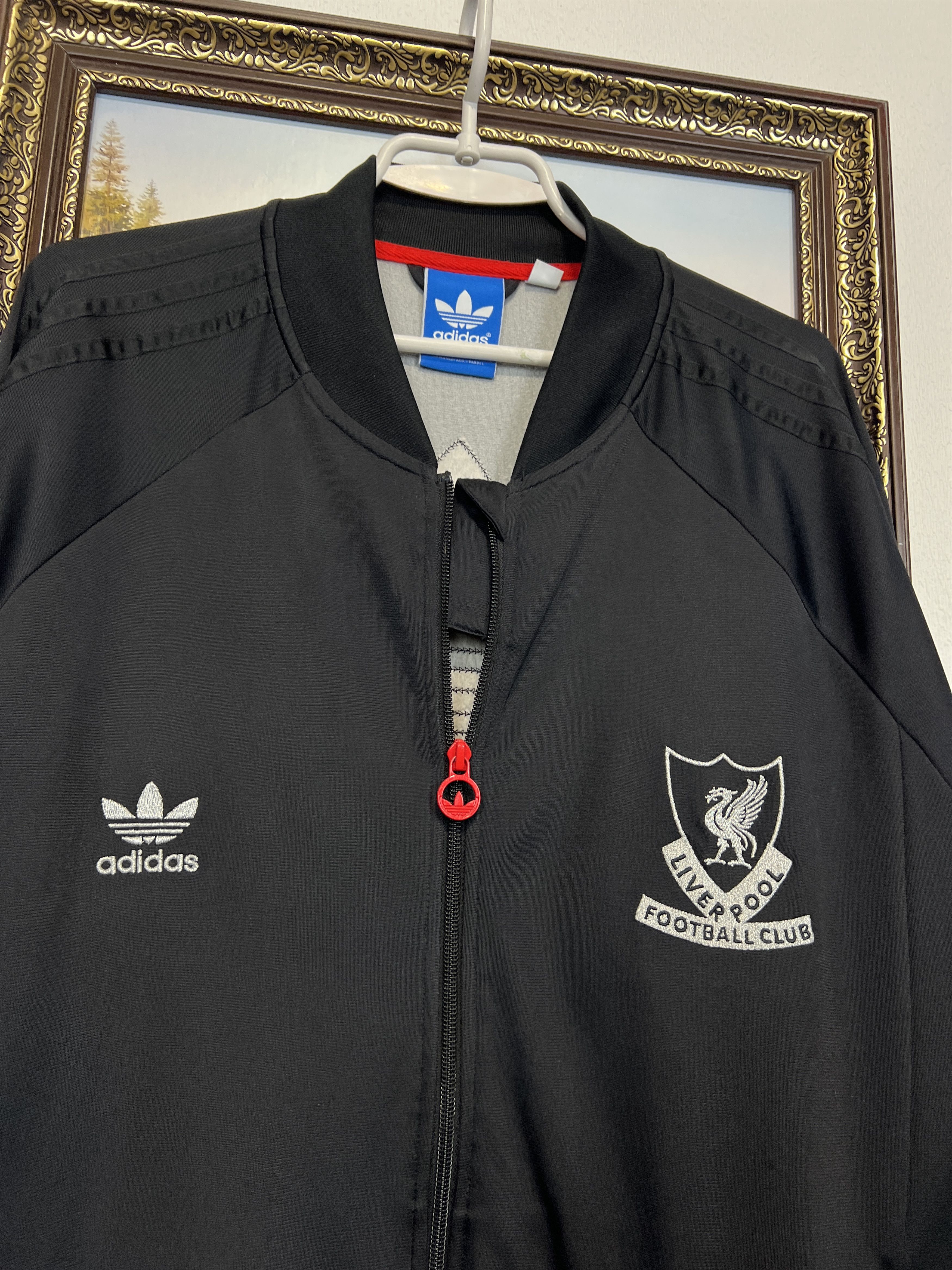 Adidas Adidas Originals Liverpool Football Jacket Soccer Track Top Size US XXL / EU 58 / 5 - 3 Thumbnail