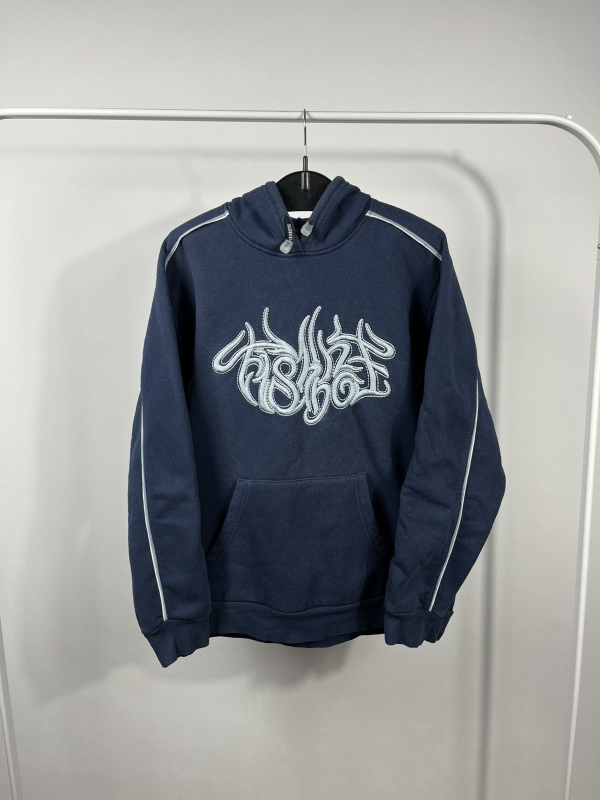 Other Fishbone Embroidered Logo Hoodie Blue Size M Size US M / EU 48-50 / 2 - 1 Thumbnail