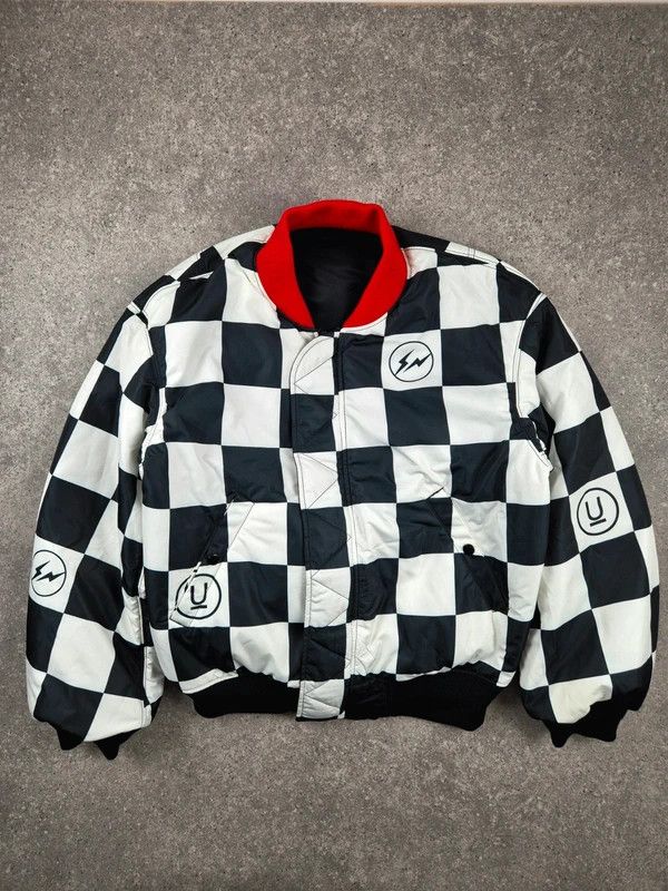 Undercover Undercover Fragment Design Men's Black Bomber Jacket Size 3 Size US M / EU 48-50 / 2 - 3 Thumbnail