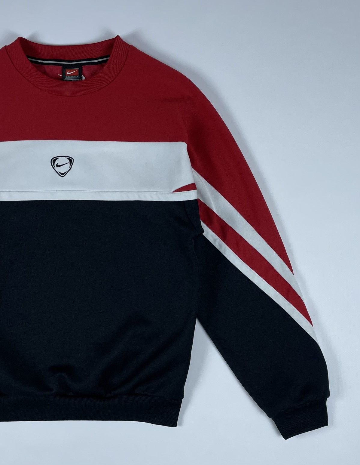 Nike × Vintage Vintage Nike Team Sweatshirt Center Swoosh Size US S / EU 44-46 / 1 - 2 Thumbnail