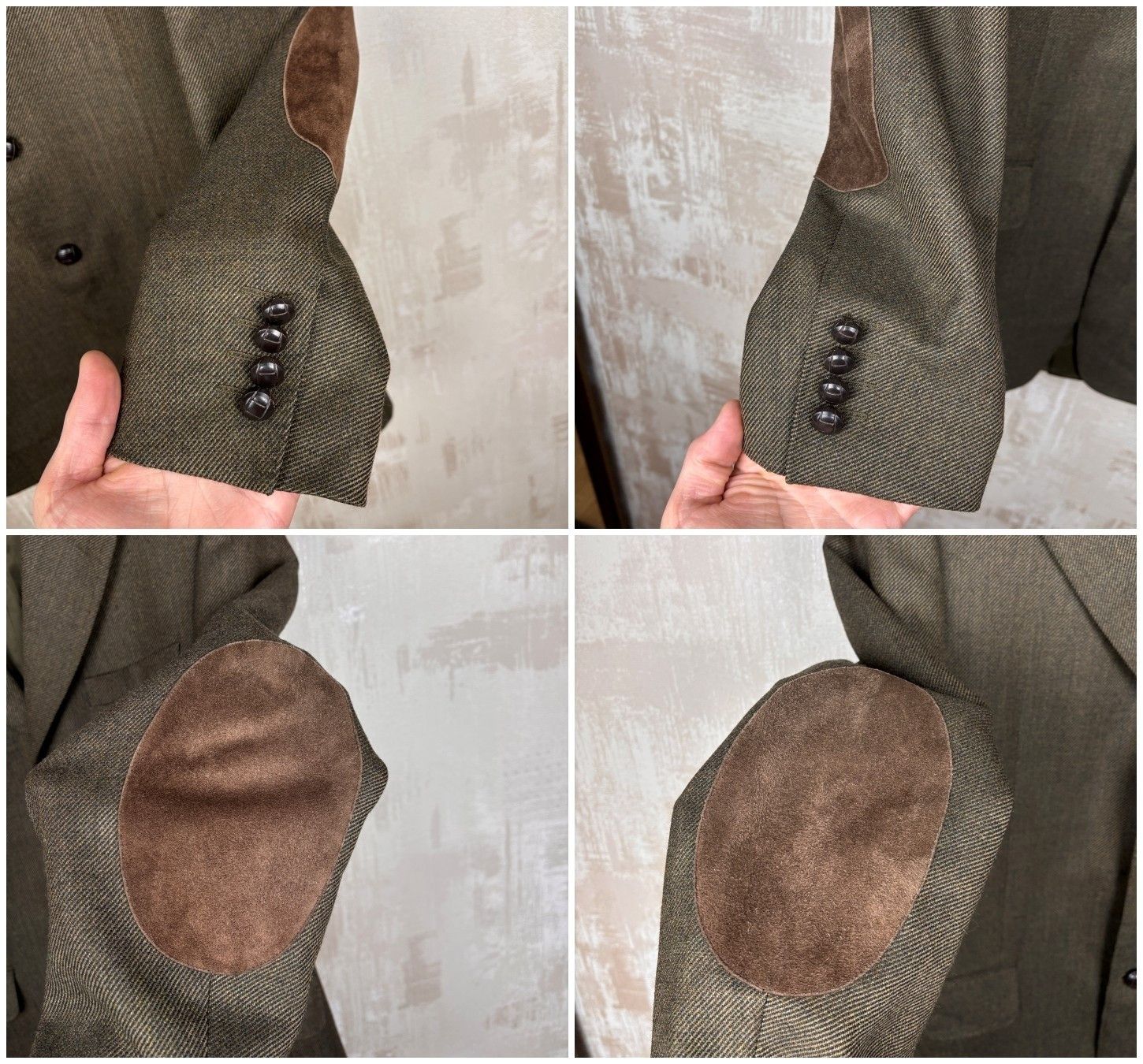 Canali Vintage CANALI Wool Blazer Elbow Pads Size 48R ( 38R US) Size 48R - 10 Thumbnail