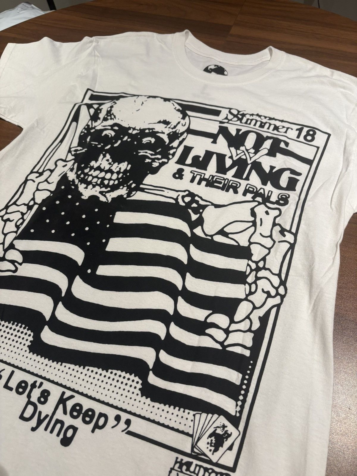 Online Ceramics 2018 “Not Living and their Pals” Grateful Dead Tour Shirt L Size US L / EU 52-54 / 3 - 4 Thumbnail