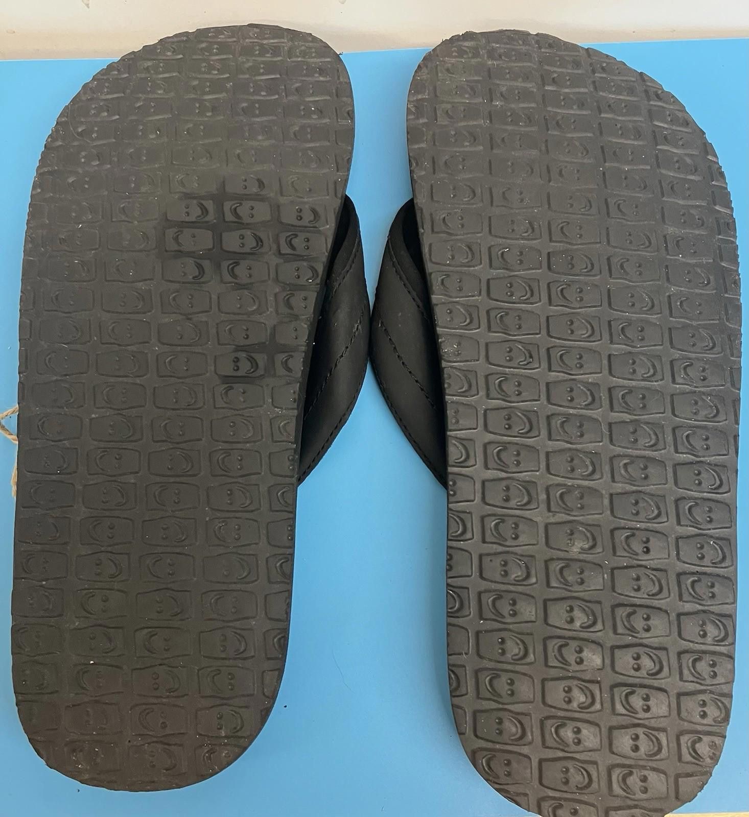 Sanuk Sanuk Ziggy Flip Flops Sandals Men's Size 11 Black NWOT Size US 11 / EU 44 - 6 Thumbnail