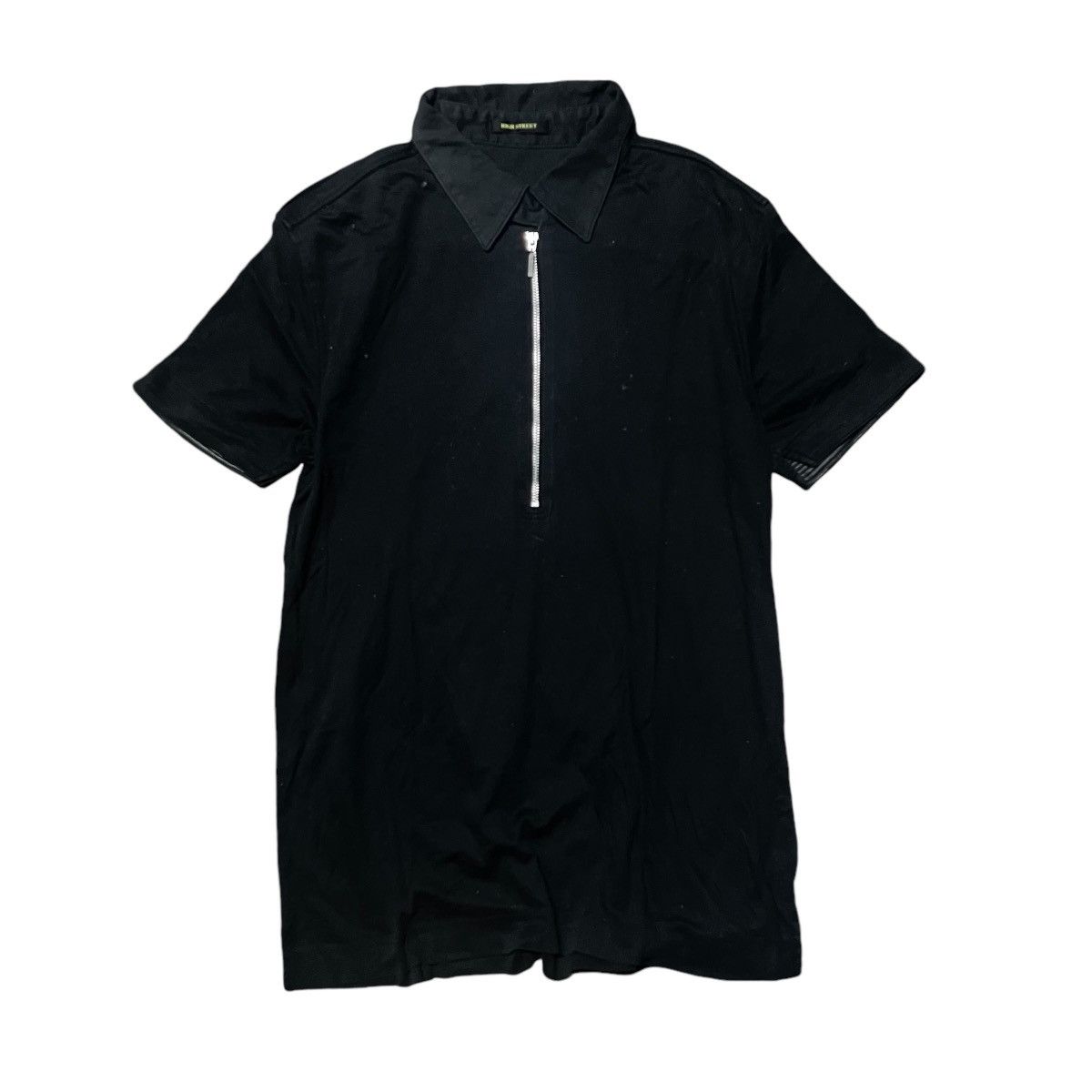 Designer × Japanese Brand 💥Highstreet Zipper Polo Shirt Metal Punk Style Size US S / EU 44-46 / 1 - 1 Thumbnail
