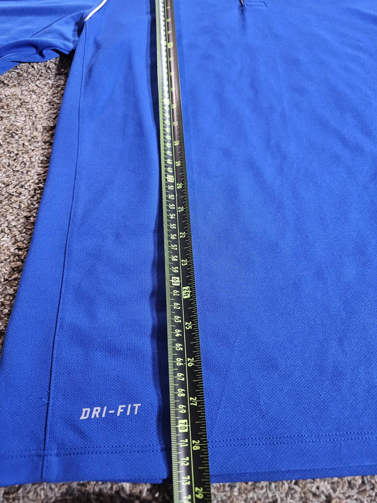 Nike Nike Golf Dri-Fit Polo Shirt Mens S Blue Golf Breathable LM Size US S / EU 44-46 / 1 - 4 Thumbnail