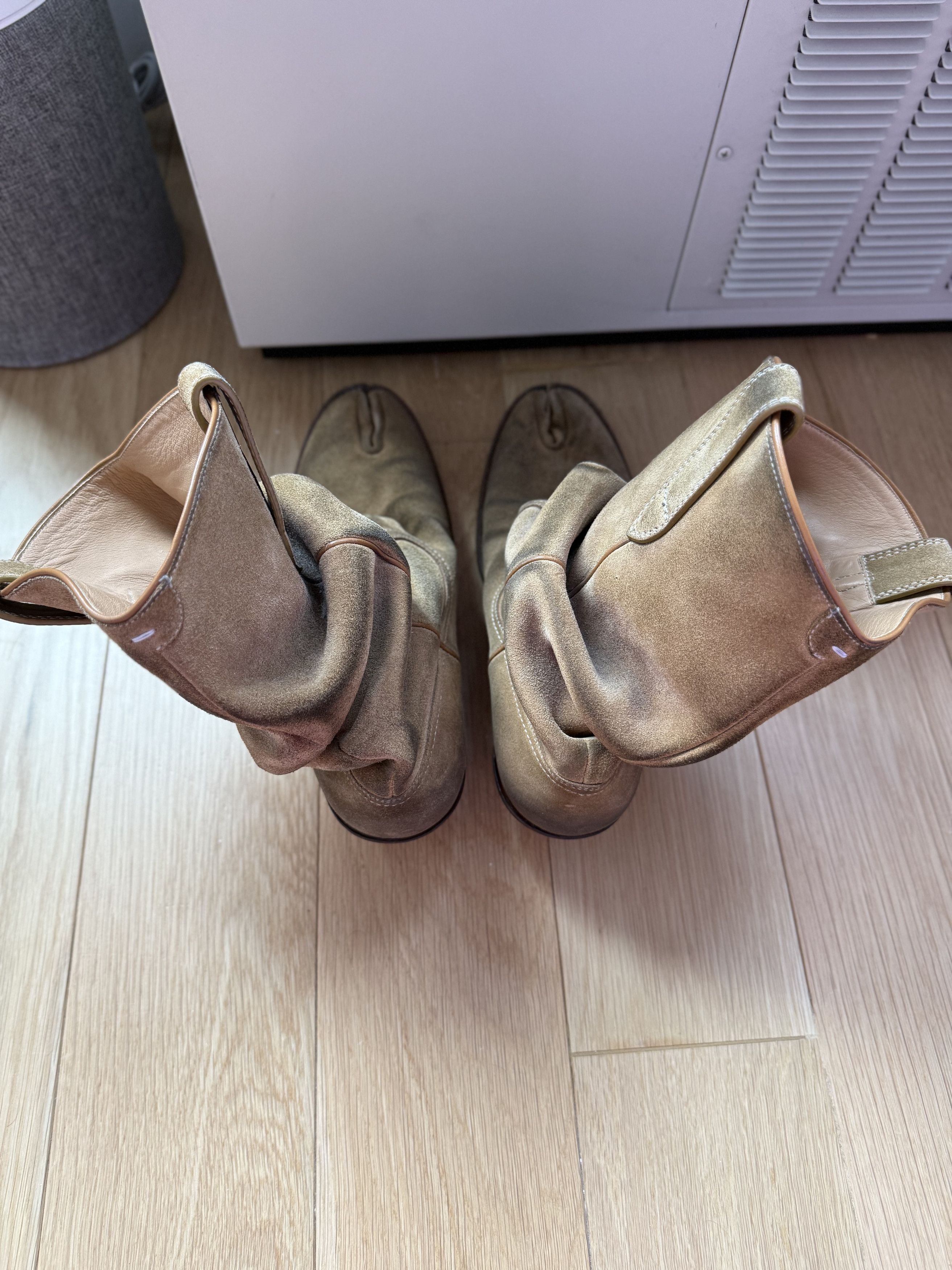 Maison Margiela Maison Margiela Tabi Cowboy Boot — Distressed Suede Size US 9 / EU 42 - 2 Thumbnail