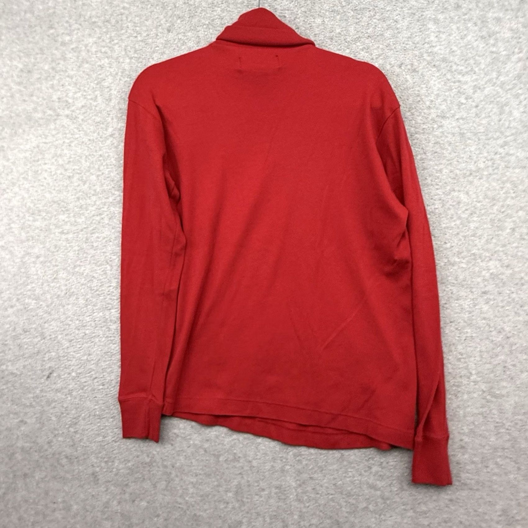 Ralph Lauren Ralph Lauren Shirt Womens Red Turtleneck Long Sleeve Cotton Top 90s M Size M / US 6-8 / IT 42-44 - 7 Thumbnail