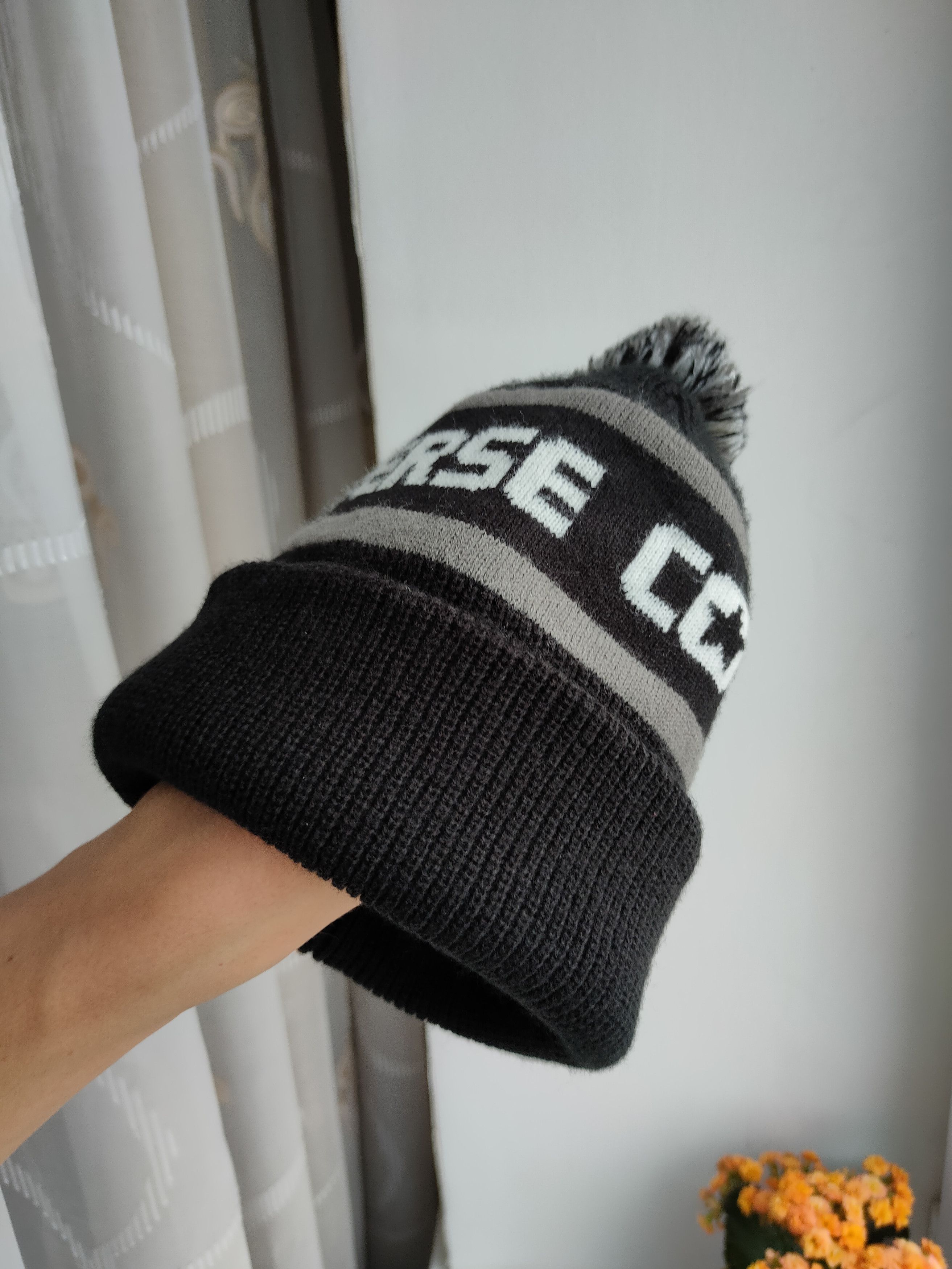 Converse Converse Big Logo Beanie hat snow hat Size ONE SIZE - 2 Thumbnail
