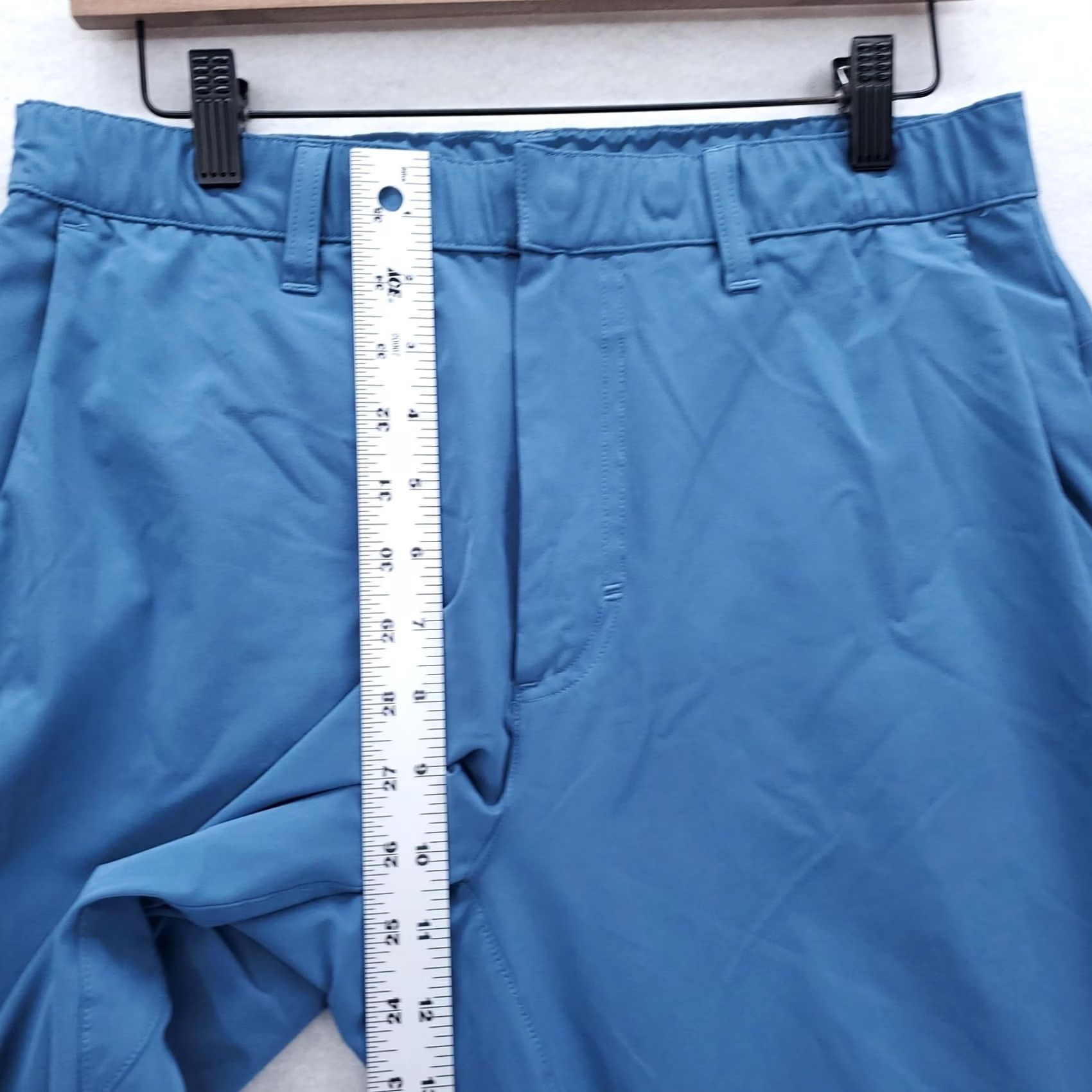 Fabletics Fabletics The Only Pant Mens Small Blue Slim Chino Golf Performance Stretch Preppy Shirt? Size US 29 - 6 Thumbnail