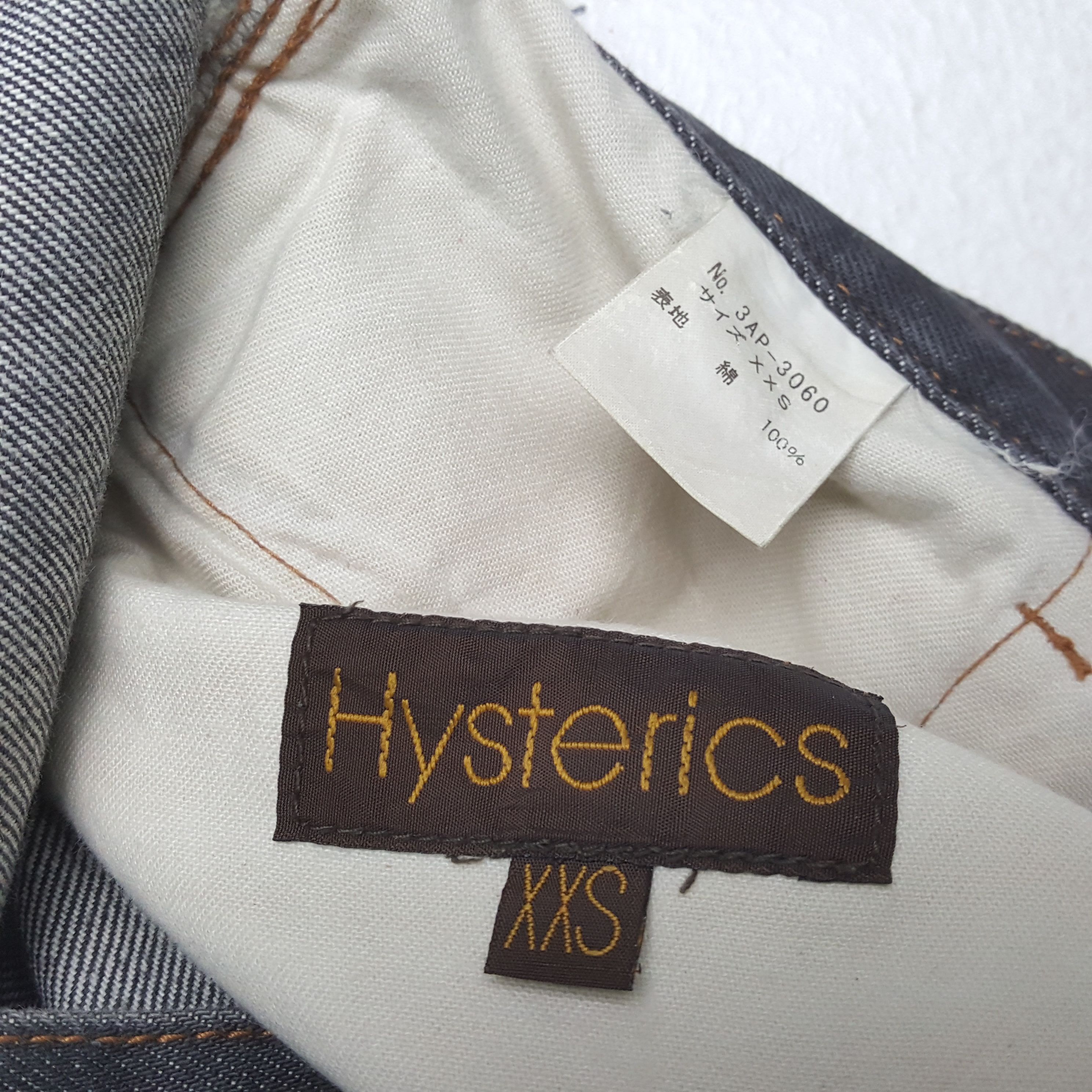 Hysteric Glamour HYSTERIC GLAMOUR Fashion Style Streetwear Custom Art Jeans Size 26" / US 2 / IT 38 - 14 Thumbnail