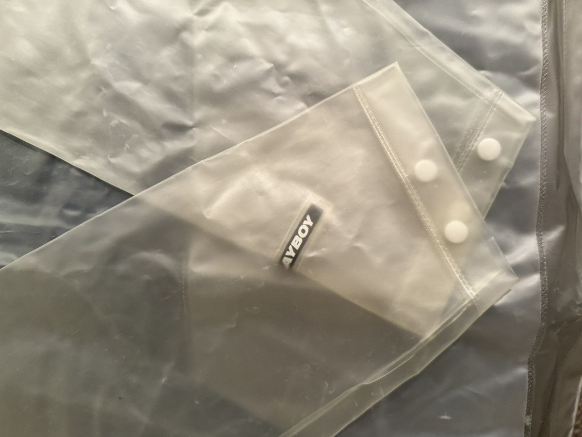 Pacsun × Playboy Playboy by PacSun Clear PVC Rain Jacket Size US M / EU 48-50 / 2 - 2 Thumbnail