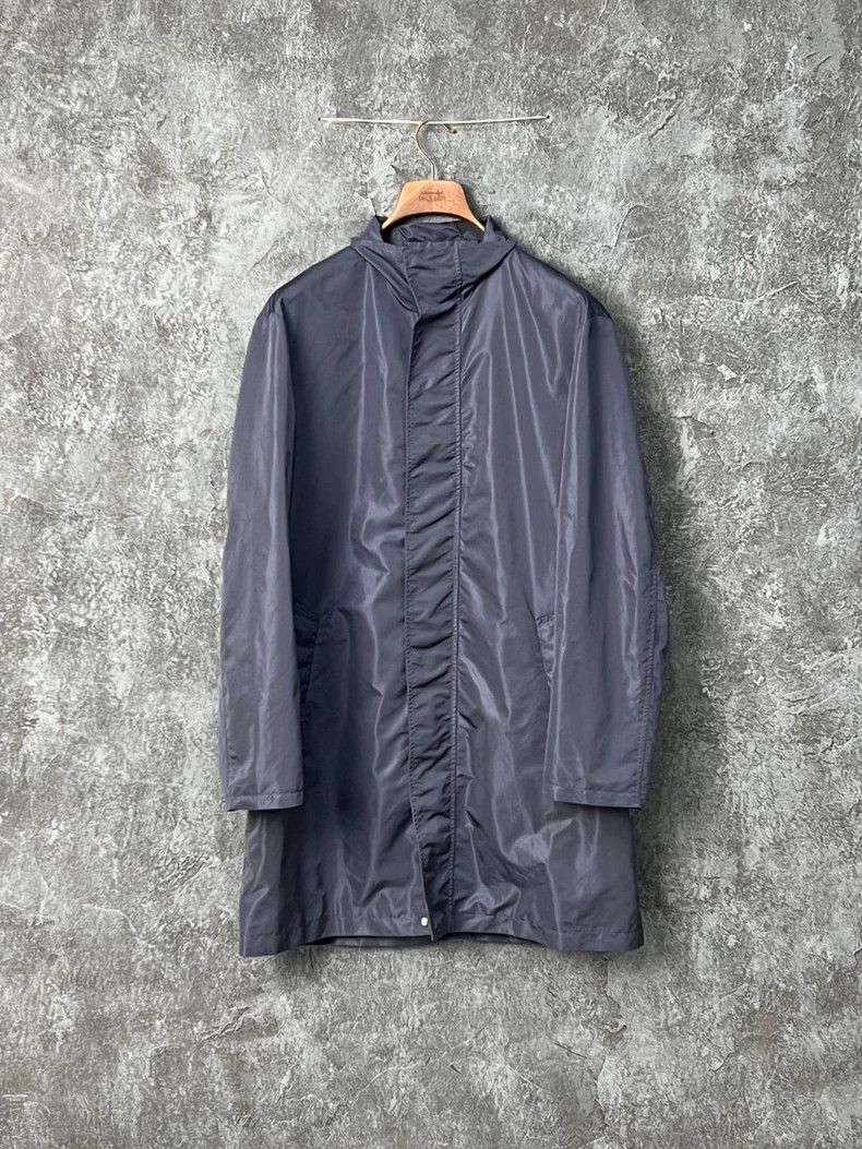 Versace Versace Leather label small logo trench coat on the back Size US XXL / EU 58 / 5 - 1 Thumbnail