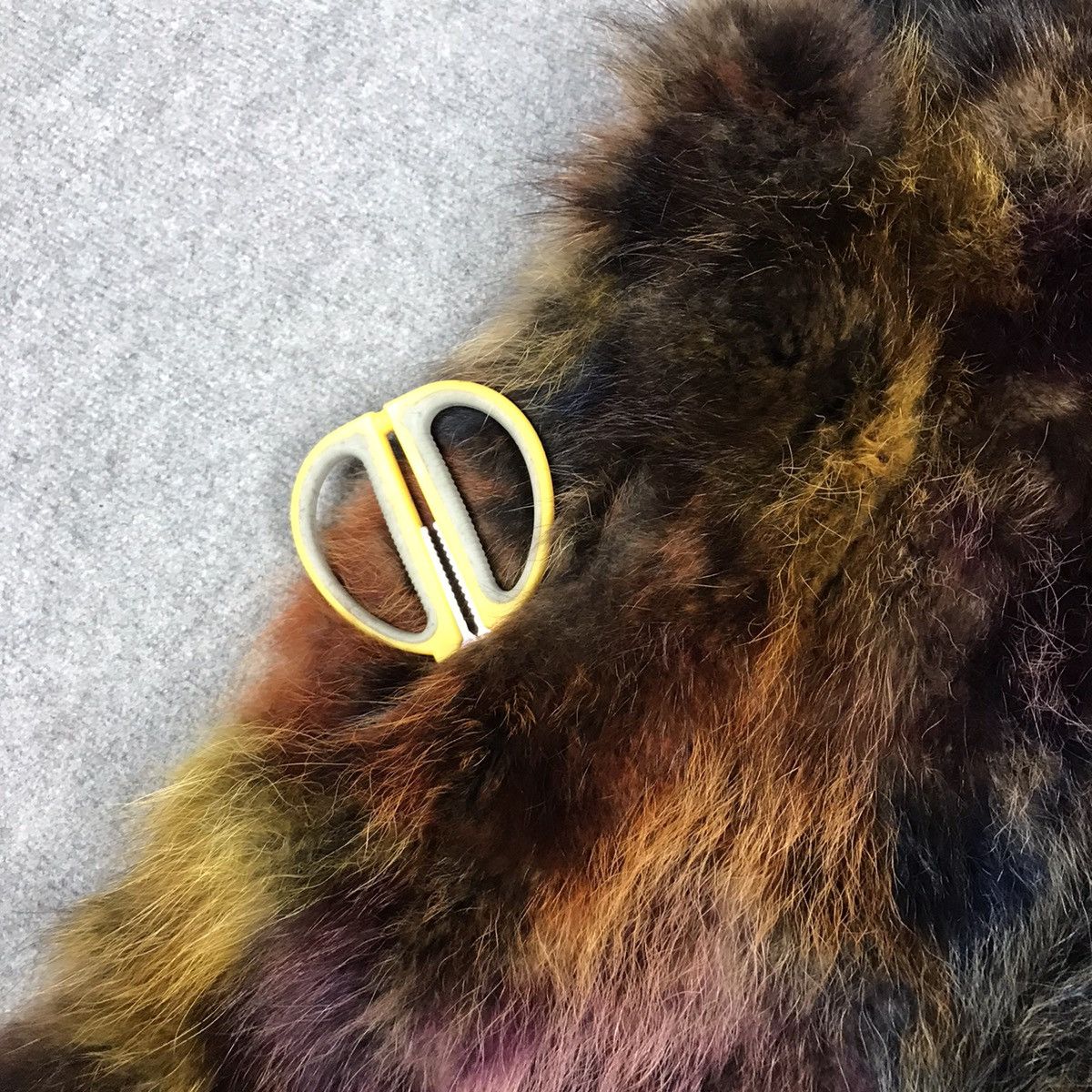 Japanese Brand FUR DESIGN MULTICOLOUR VEST Size US S / EU 44-46 / 1 - 8 Thumbnail