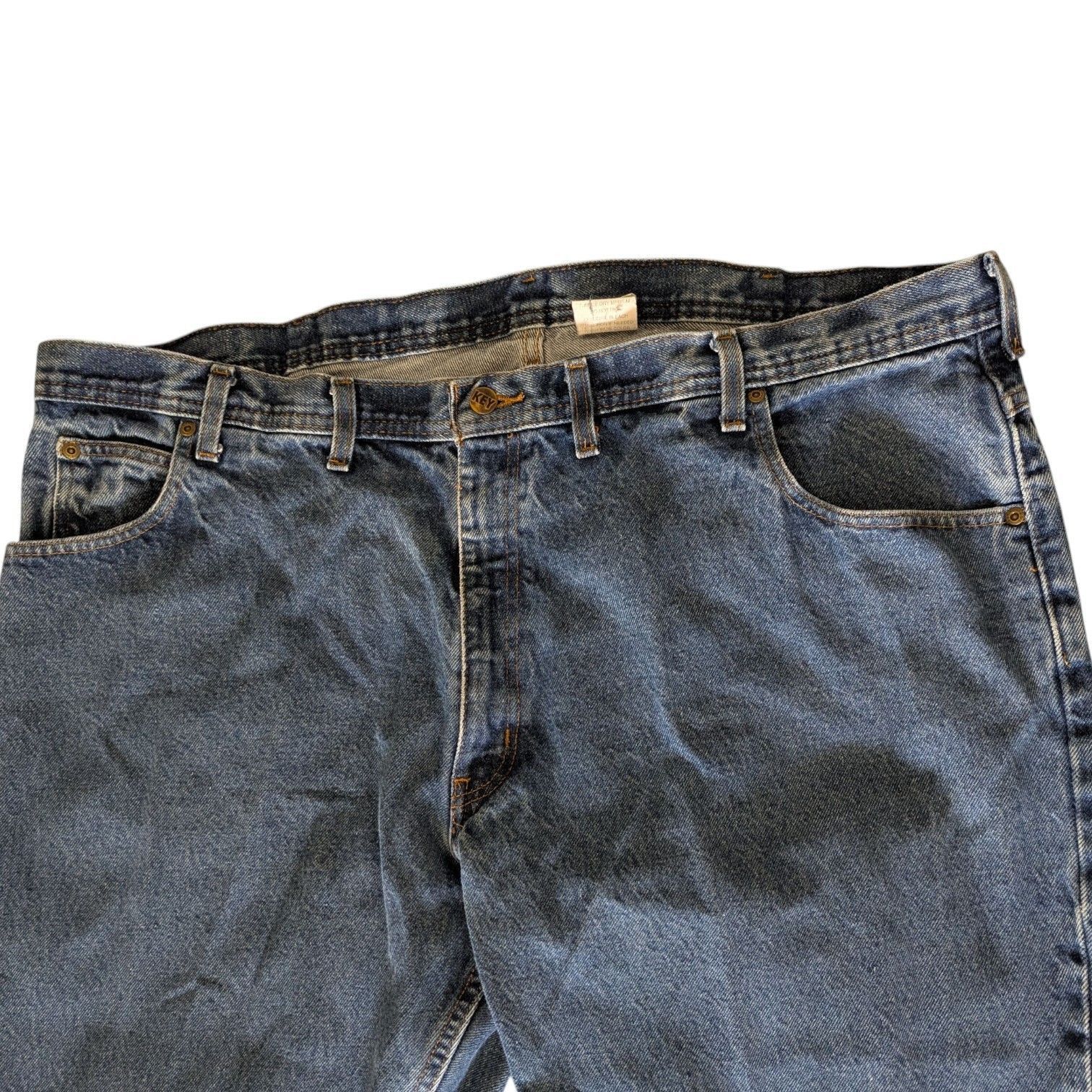 The Unbranded Brand Key Mens Blue Jeans 100% Cotton Size 48/32 Combine SHP Size US 42 / EU 58 - 2 Thumbnail