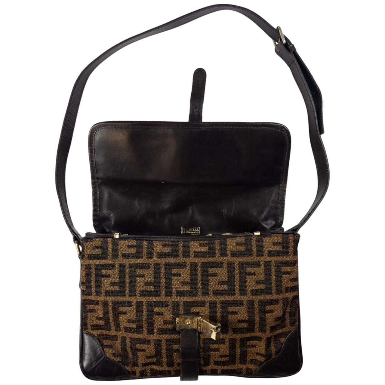 Fendi Vintage Fendi Monogram Cross Body Bag Size ONE SIZE - 4 Thumbnail
