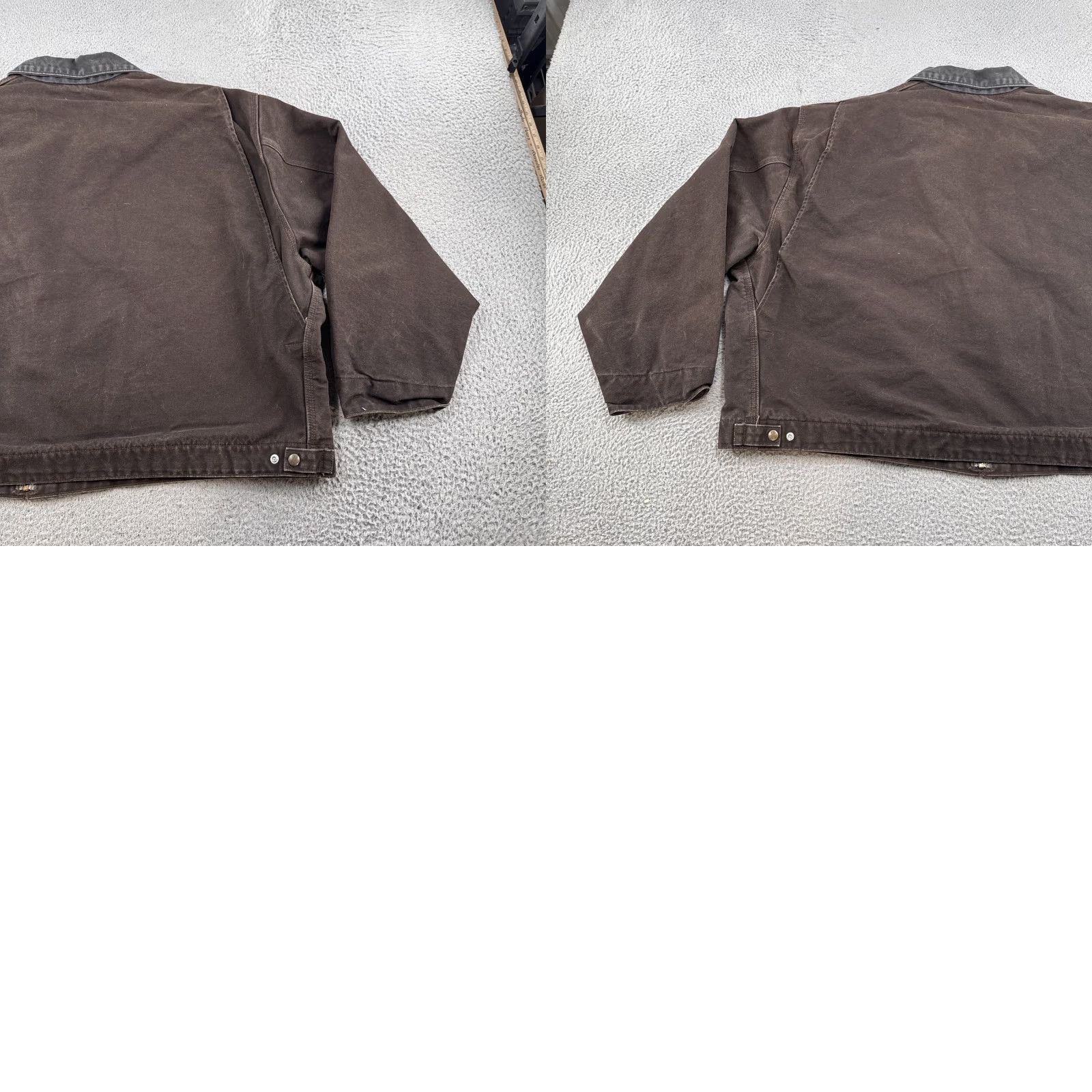 Carhartt VINTAGE Carhartt J97 Detroit Bomber Jacket 5XL Brown Canvas Lined Poly 90s Workwear Mens Size US XXL / EU 58 / 5 - 9 Thumbnail