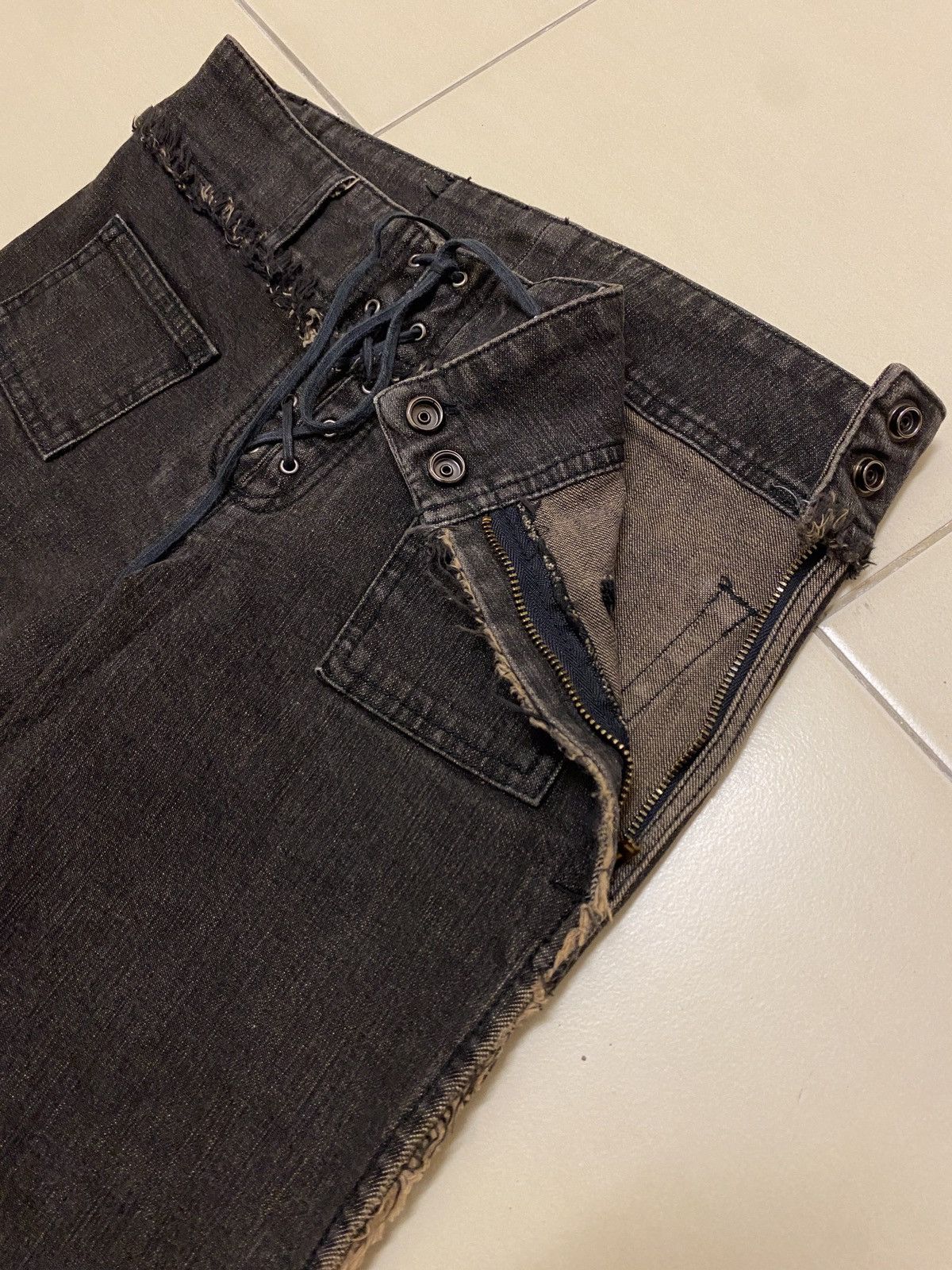 ATSURO TAYAMA × Japanese Brand A.T Atsuro Tayama Bootcut Jeans Size 28" / US 6 / IT 42 - 6 Thumbnail
