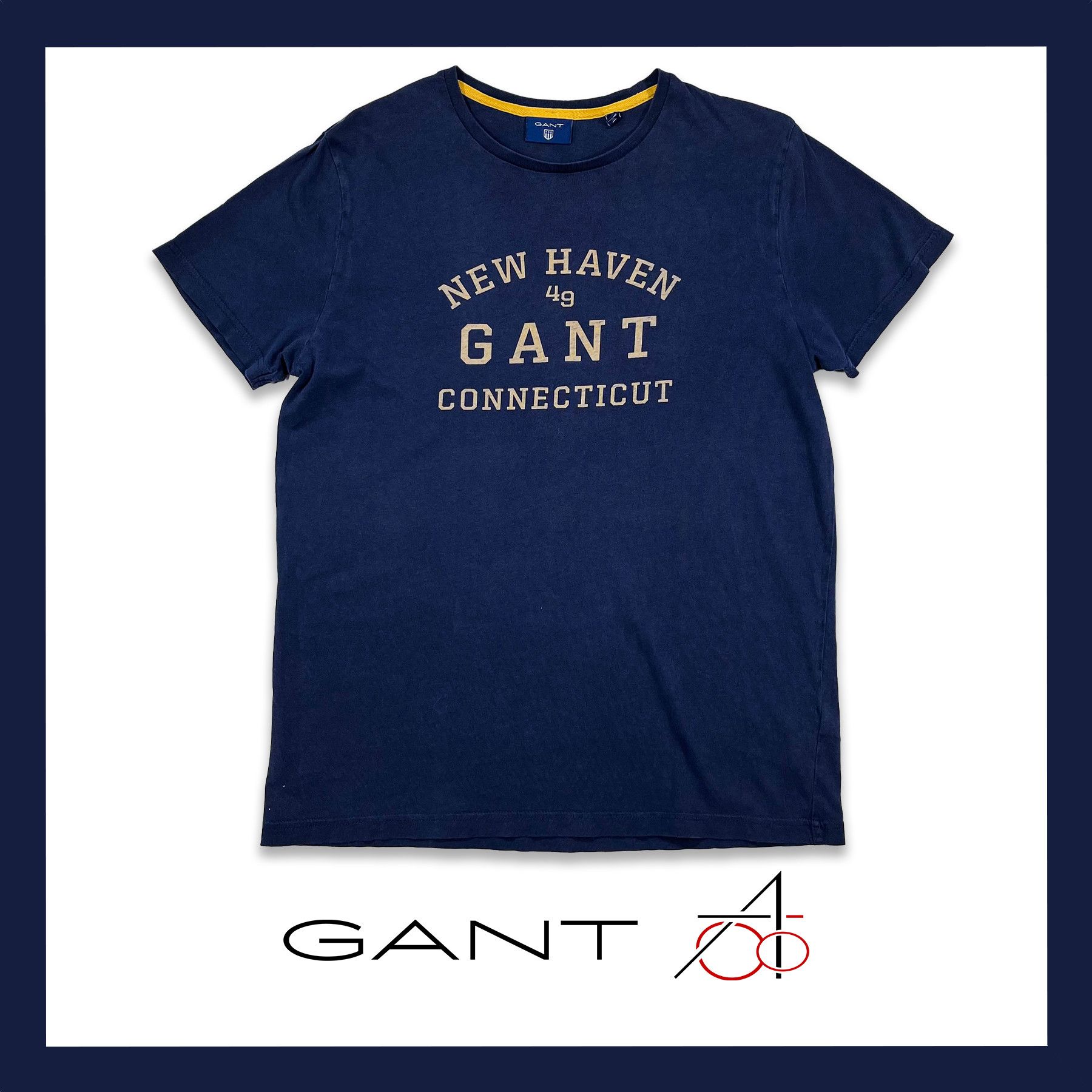 Gant GANT tee, the most ordinary, S size Size US S / EU 44-46 / 1 - 1 Thumbnail
