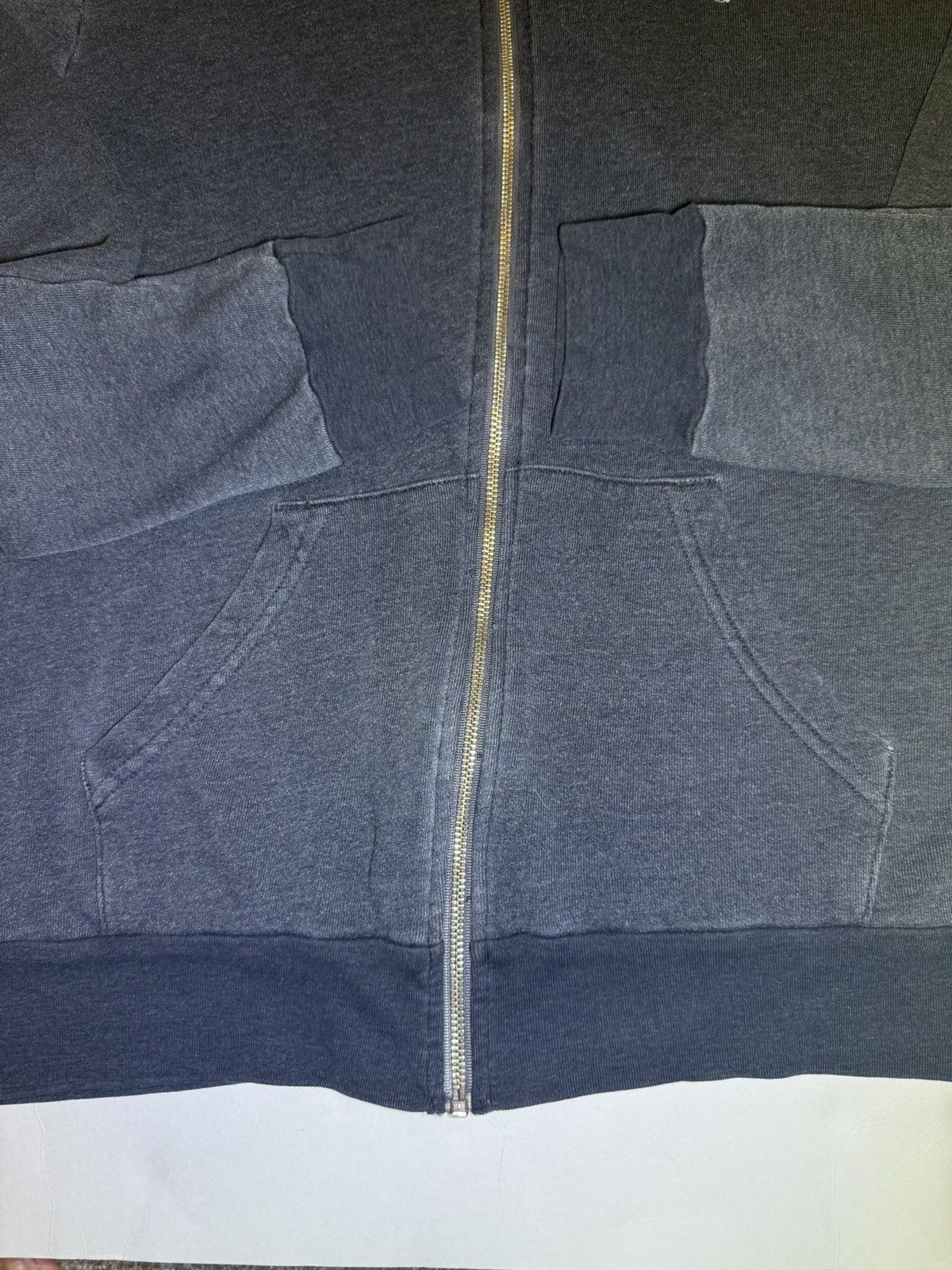 Robins Jeans Men's Robins Jean Zip Up Hoodie XL Navy Sweatshirt Full Zip Size US XL / EU 56 / 4 - 7 Thumbnail