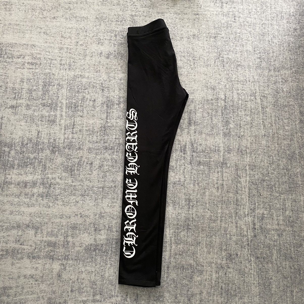 Chrome Hearts Chrome Hearts Scroll white print leggings black Size 25" / US 0 / IT 36 - 3 Thumbnail